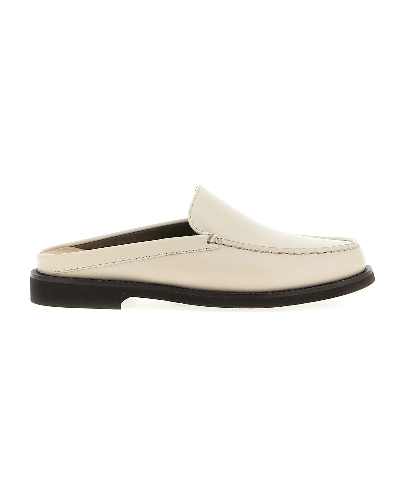 Brunello Cucinelli 
loafers
 Sabots - Beige フラットシューズ