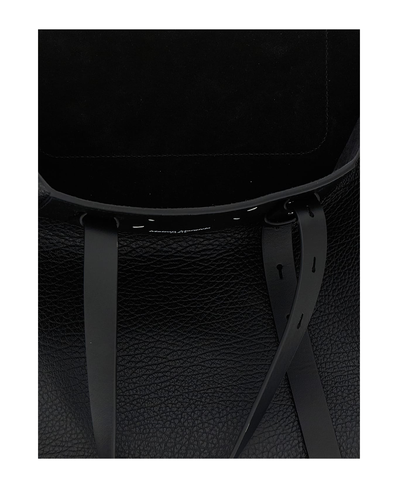 Maison Margiela 
vertical
 Shopping Bag - Black  