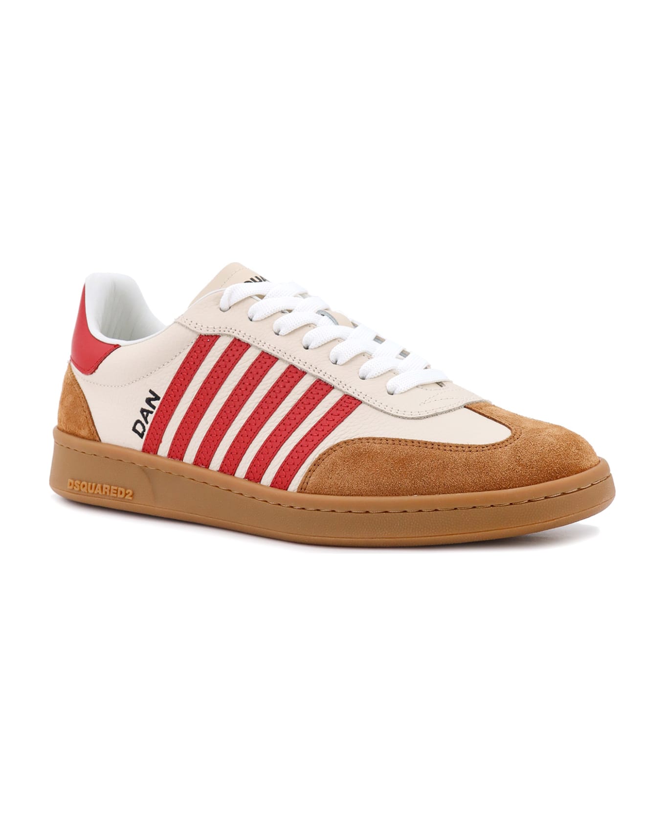Dsquared2 Boxer Sneakers - Beige スニーカー