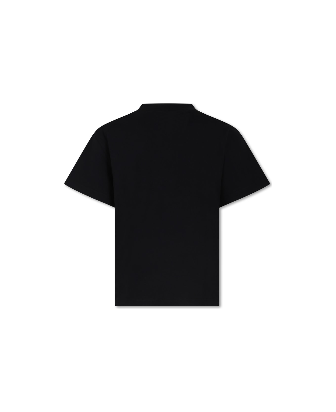 Stella McCartney Black T-shirt For Kids With Logo - Black