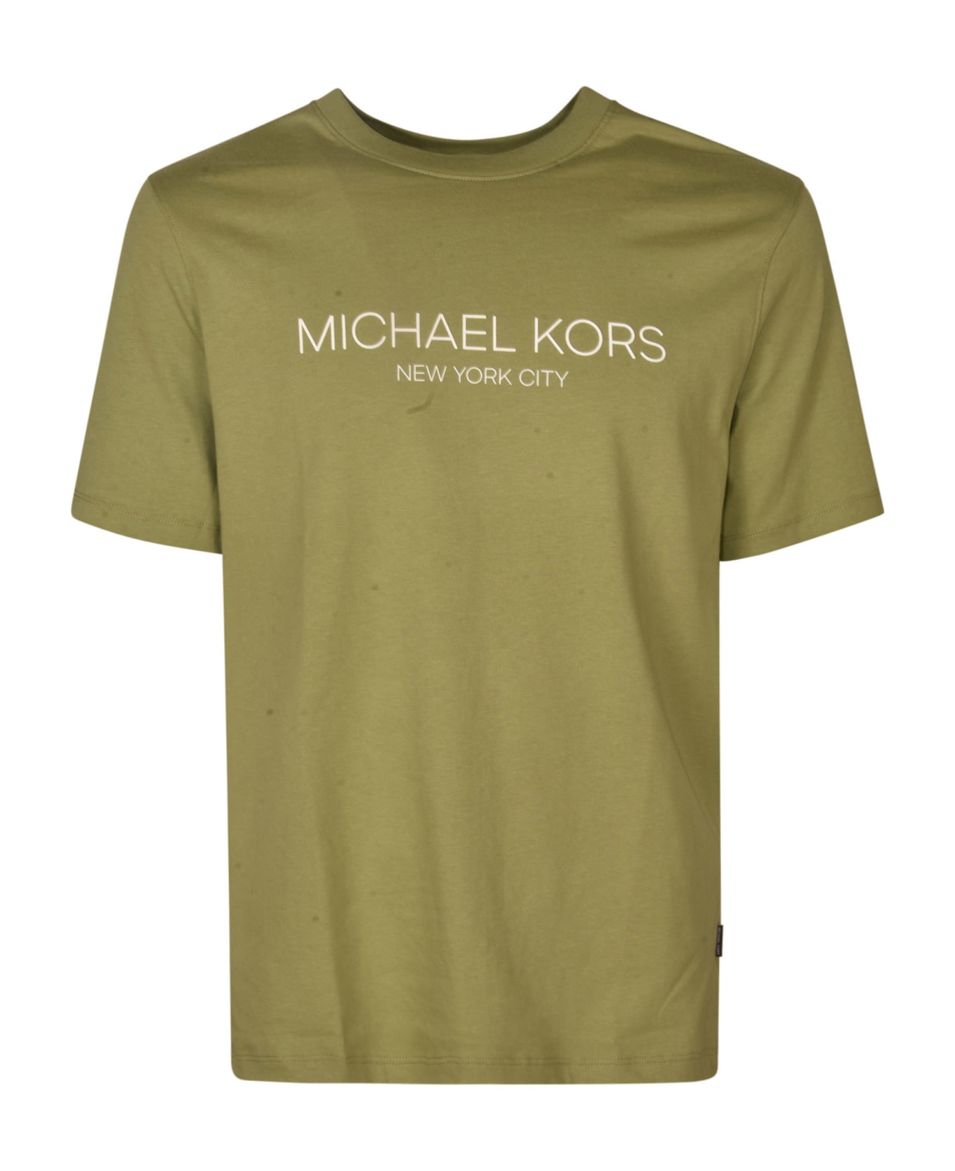 Michael Kors Regular Logo T-shirt - Green シャツ