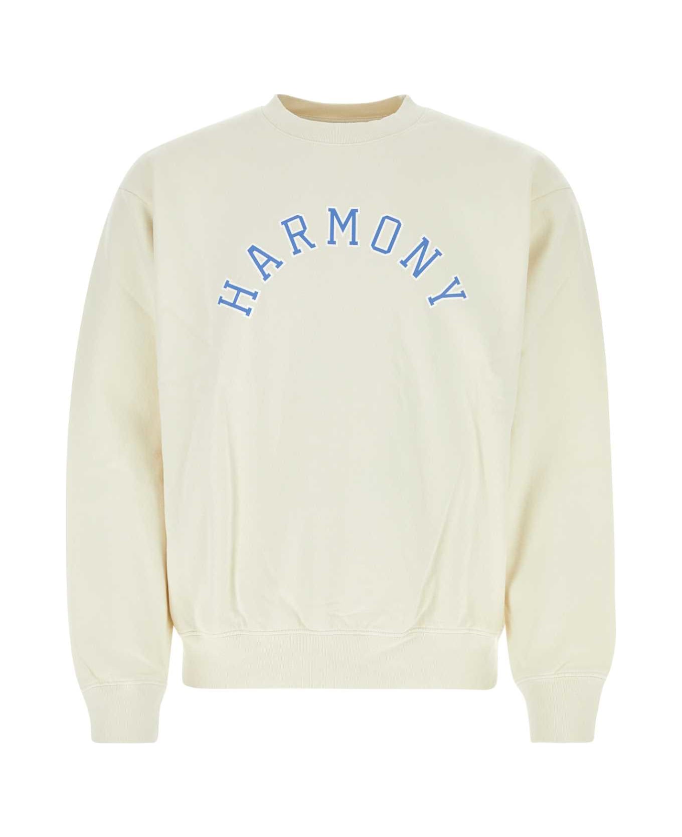 The Harmony Ivory Cotton Sweatshirt - 046