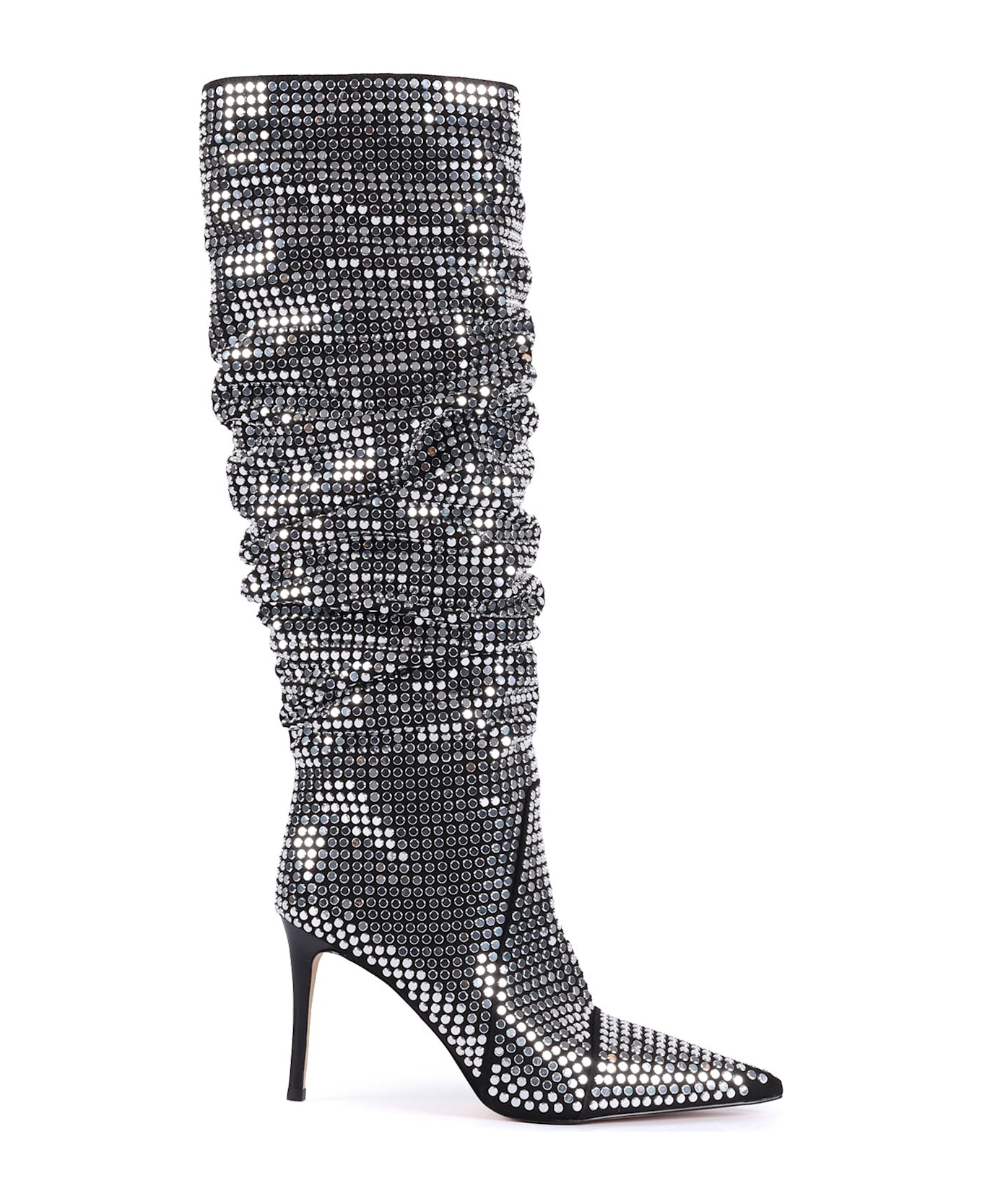 Michael Kors Dawn Heeled Boot - BLACK