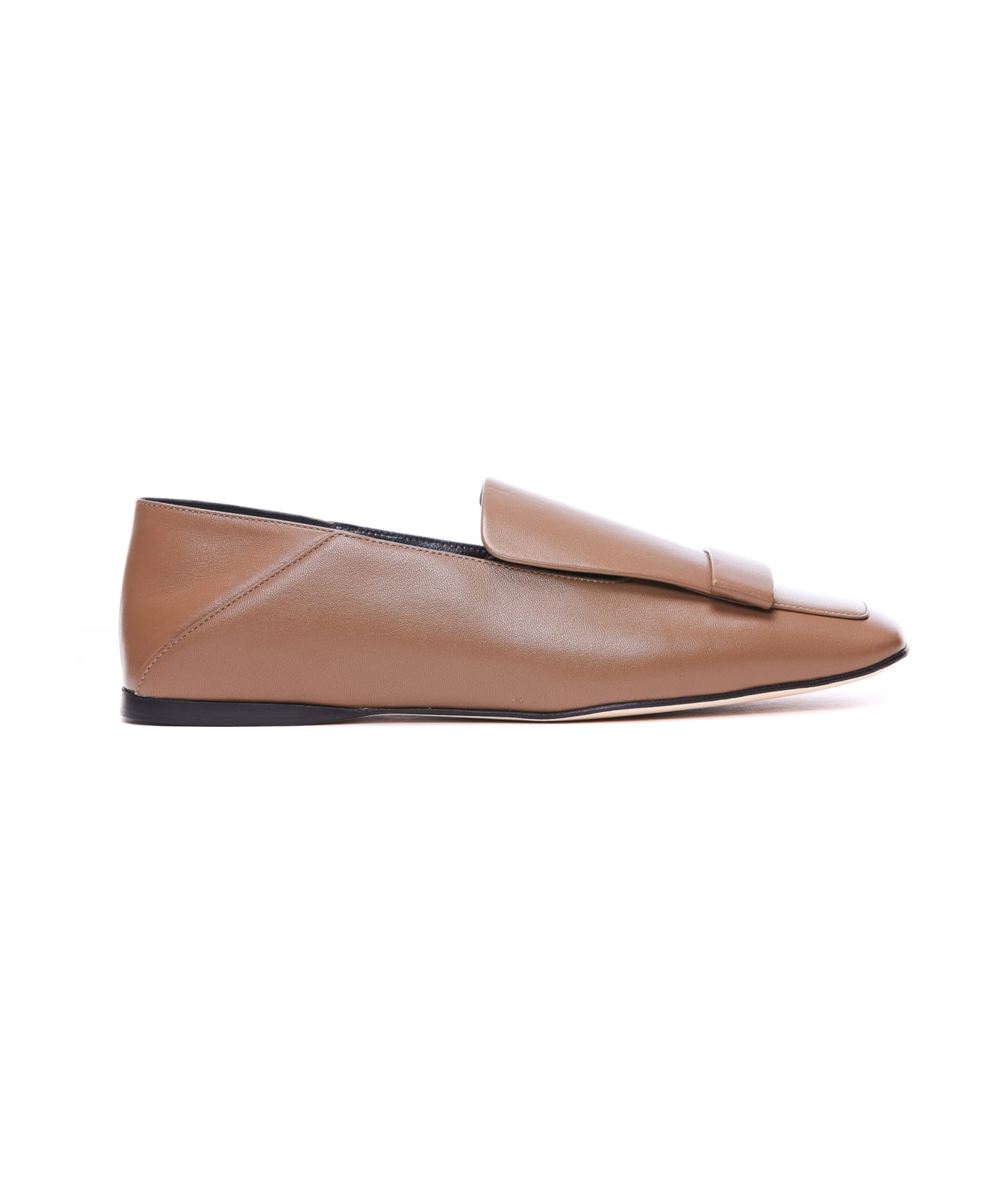 Sergio Rossi Flat Moccasin 05 - Brown