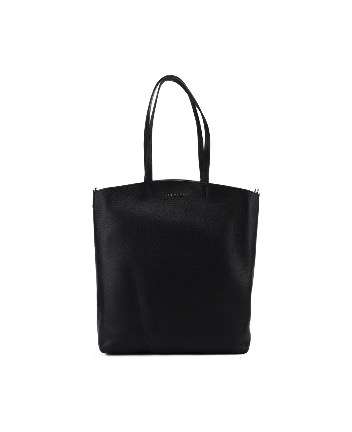 Orciani Ladylike M Soft Medium Bag - Nero トートバッグ
