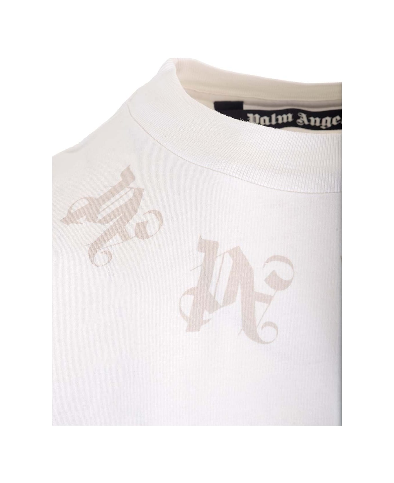 Palm Angels White T-shirt - White