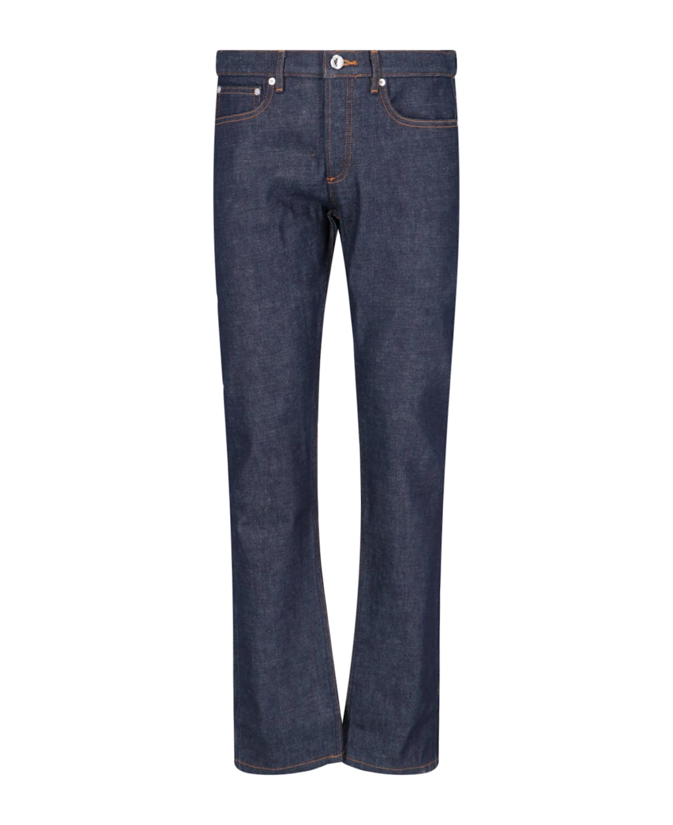 A.P.C. Denim Midi Skirt - Blue