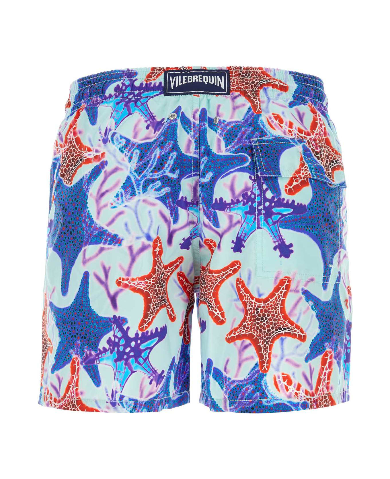 Vilebrequin Printed Nylon Swimming Shorts - THALASSA