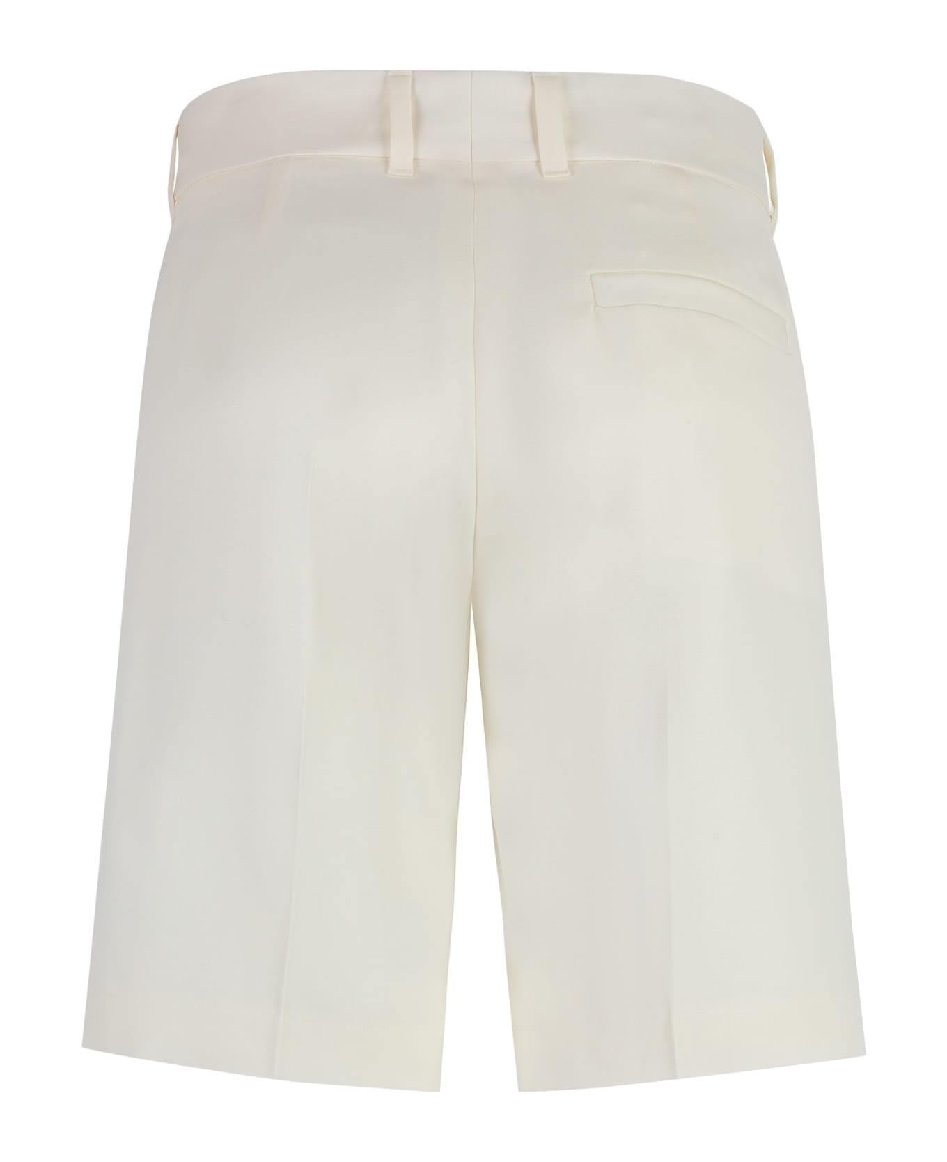Casablanca Wool Bermuda-shorts - WHITE ショートパンツ