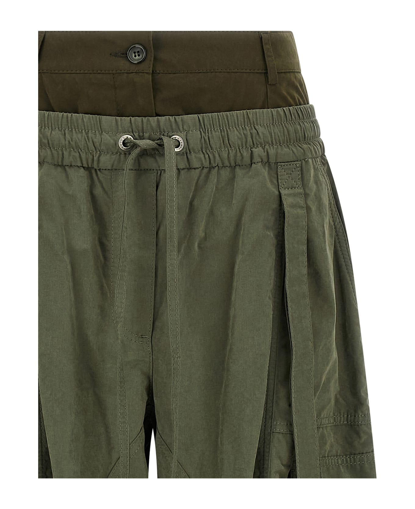 Dolce 
Gabbana Double Layer Cargo Pants - Green