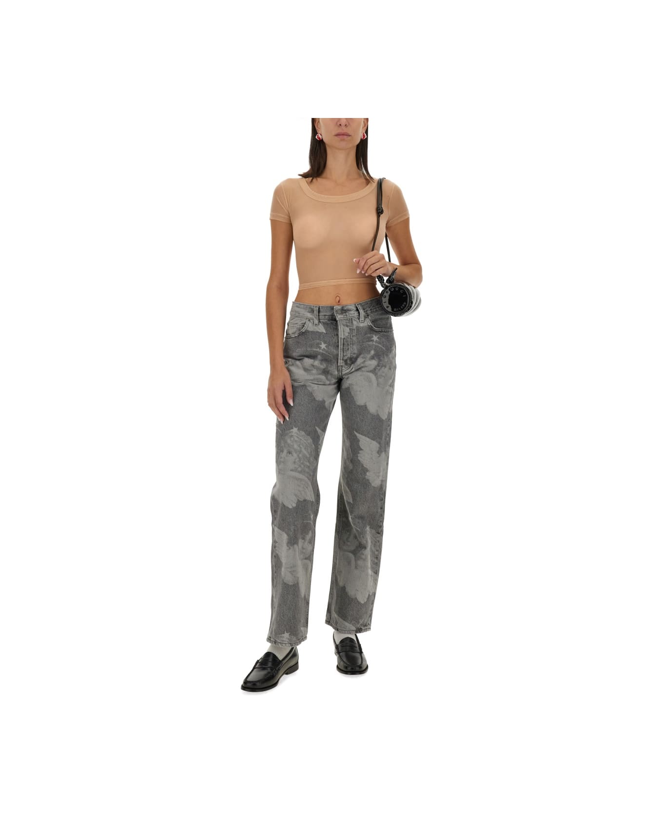 Fiorucci Tulle Tops. - NUDE