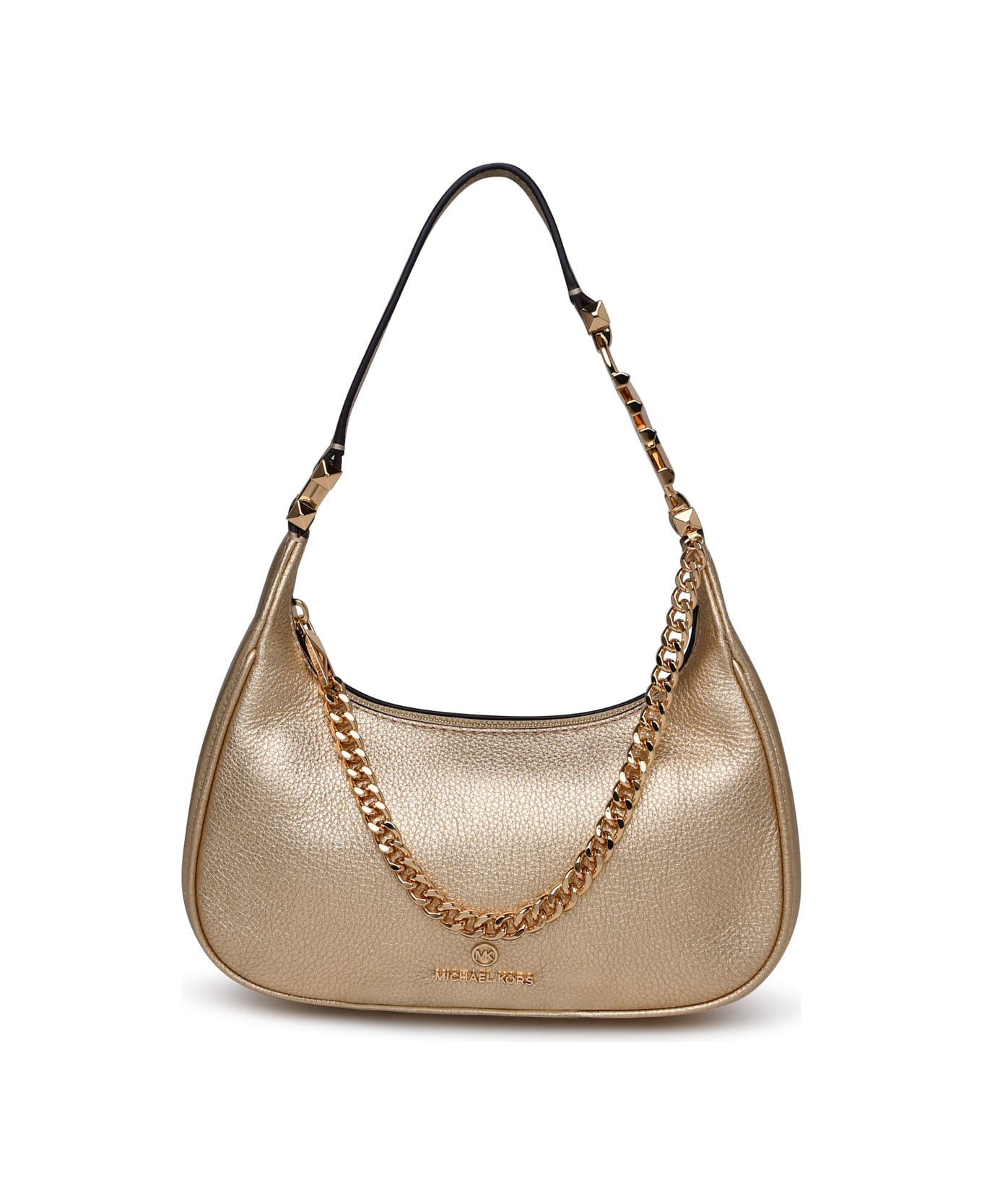 Michael Kors Piper Leather Bag - Gold