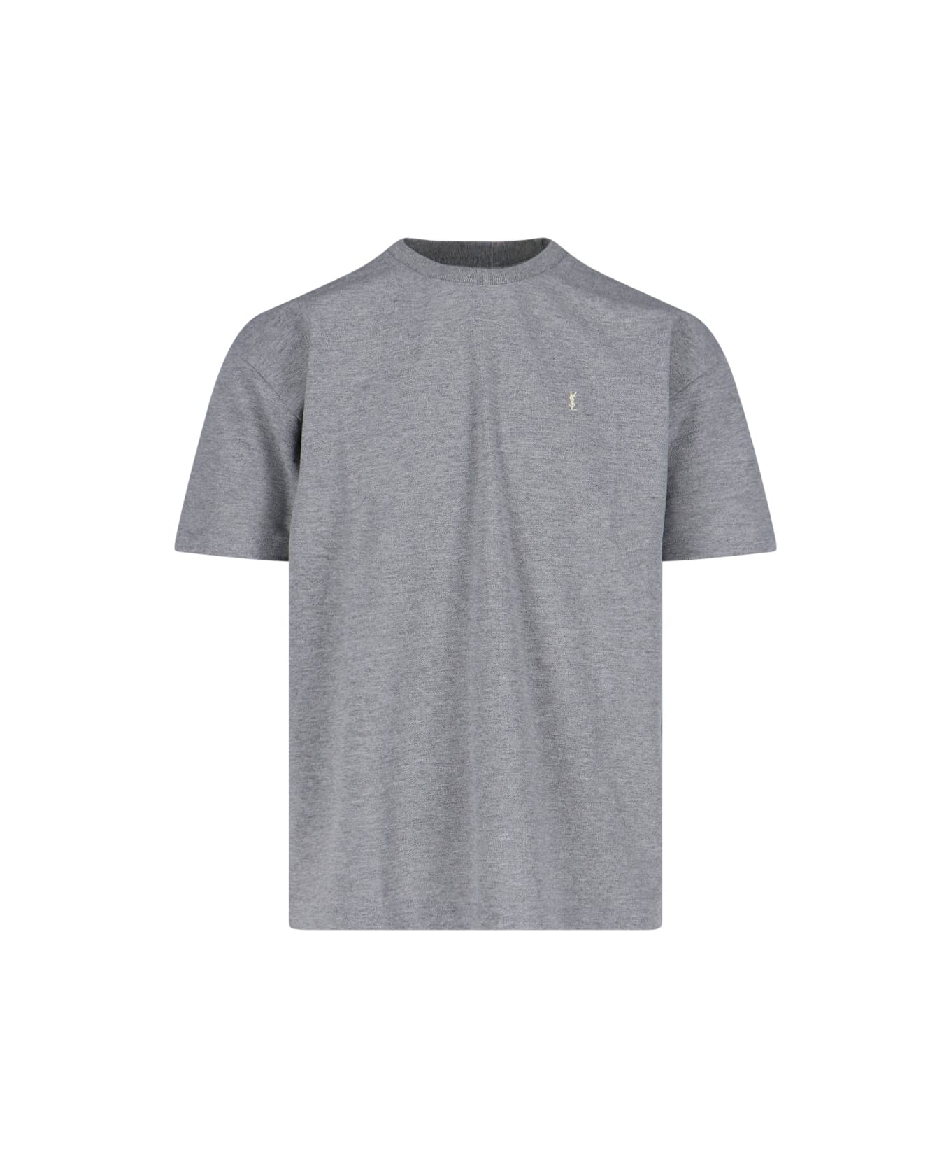 Saint Laurent 
cassandre
 T-shirt - GREY
