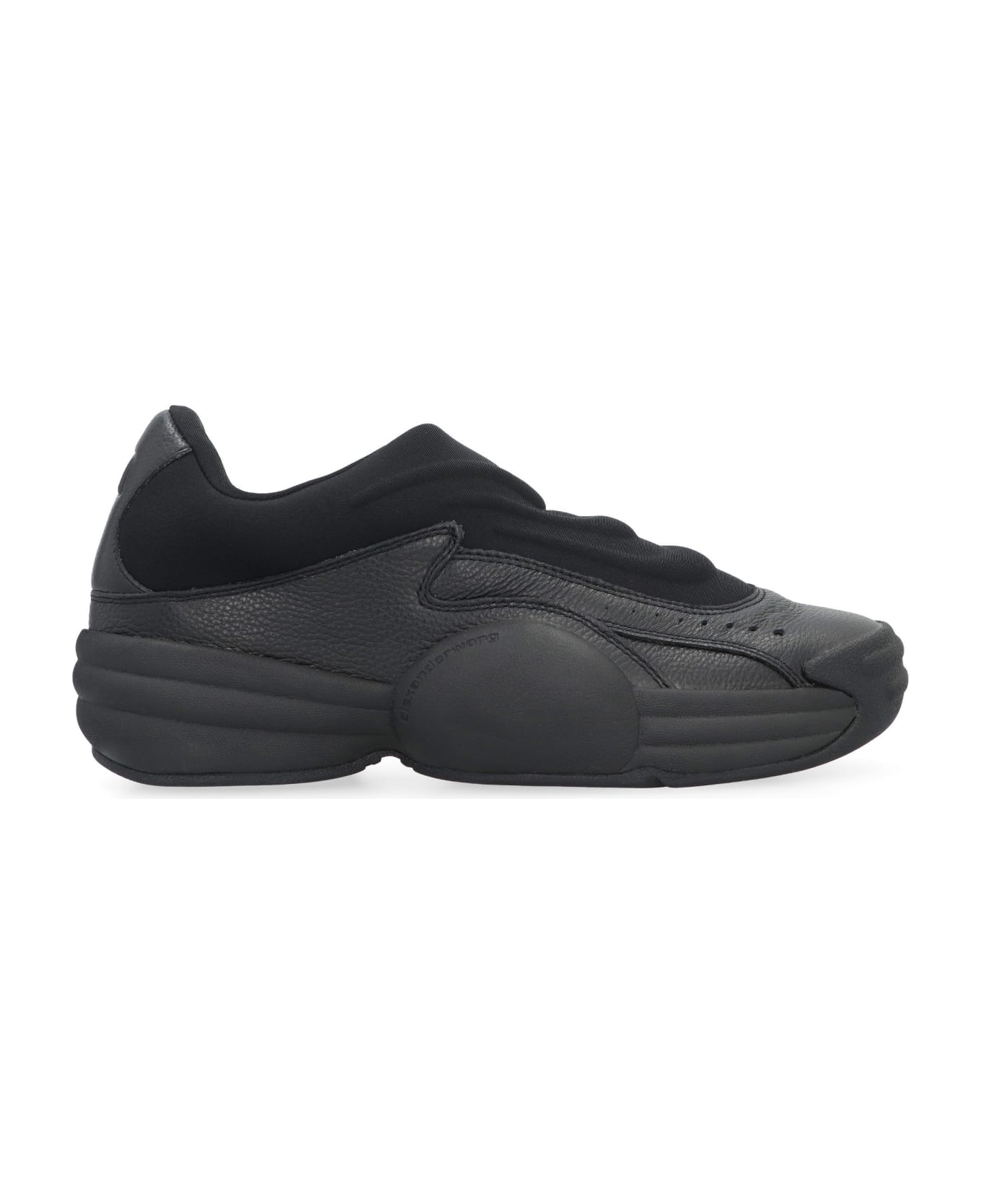 Alexander Wang Leather Slip-on Sneakers - Black スニーカー