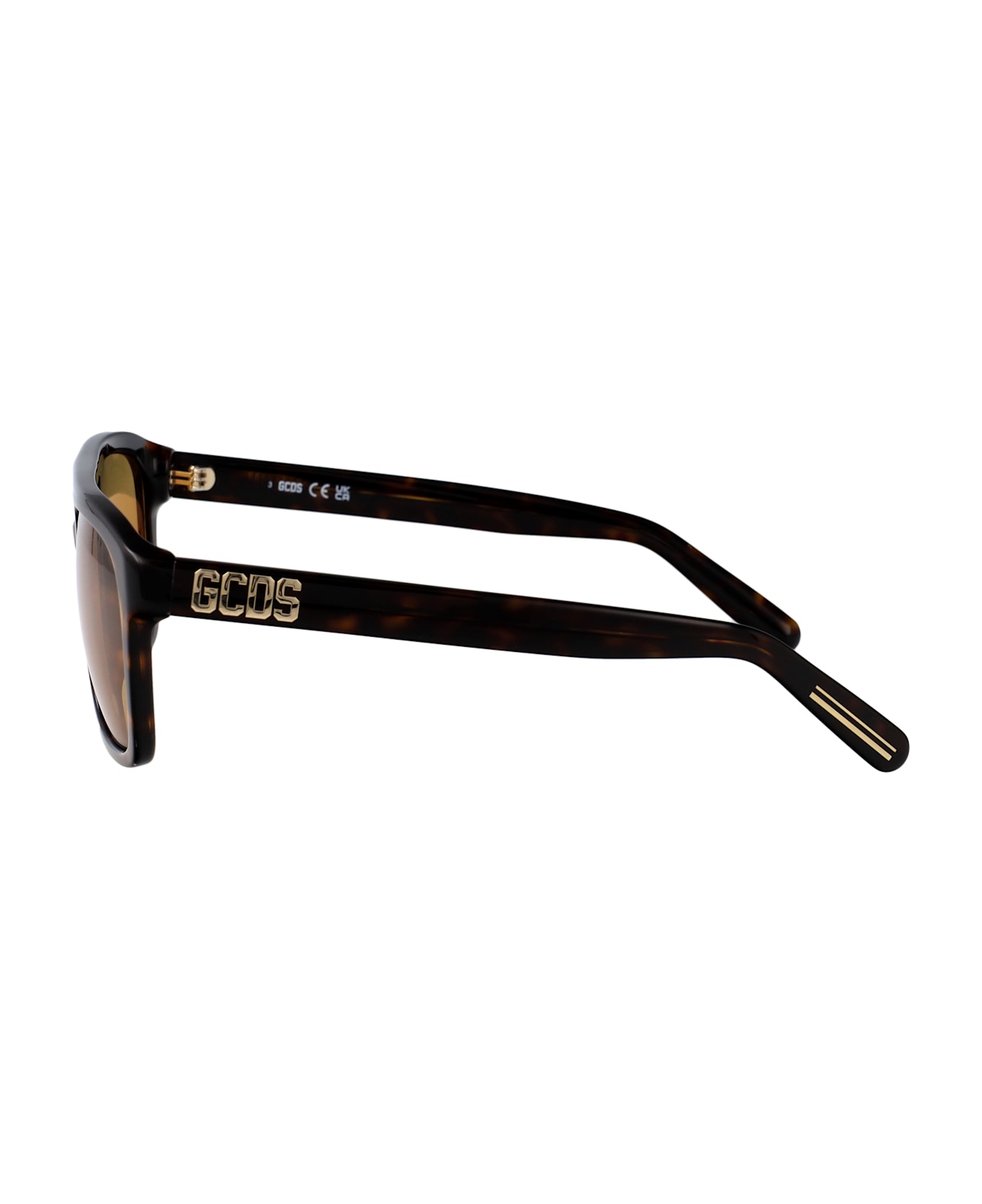 GCDS Gd0058 Sunglasses - avana scura  / roviex
