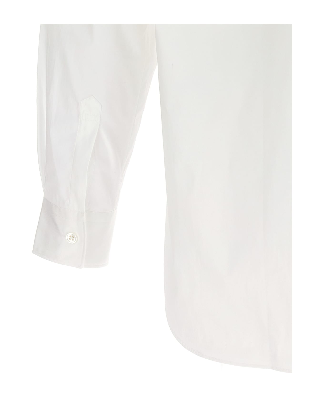 Comme des Garçons Shirt X Brett Westfall Mushroom Shirt - White