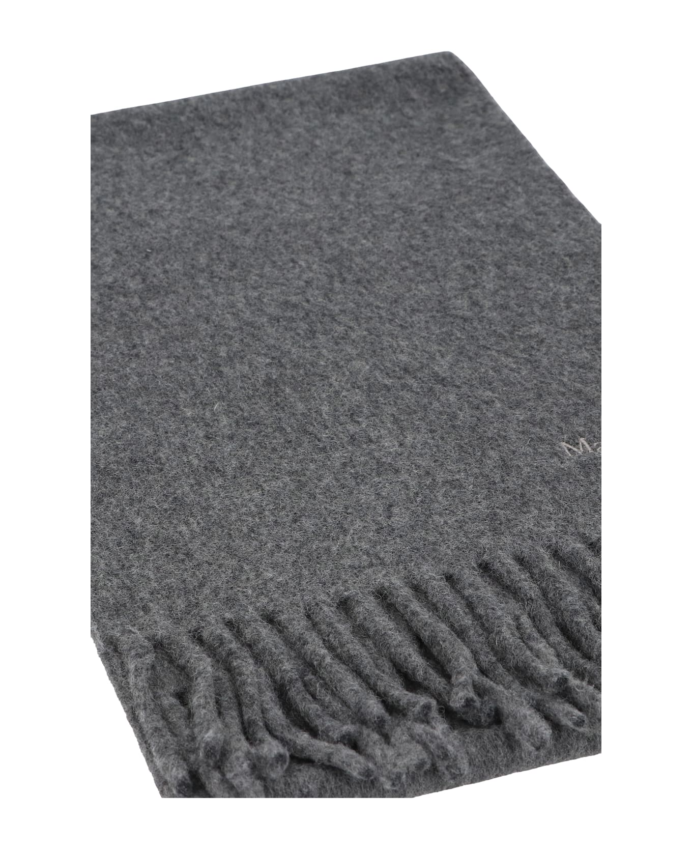 Max Mara Scarf Scilli In Wool - grey