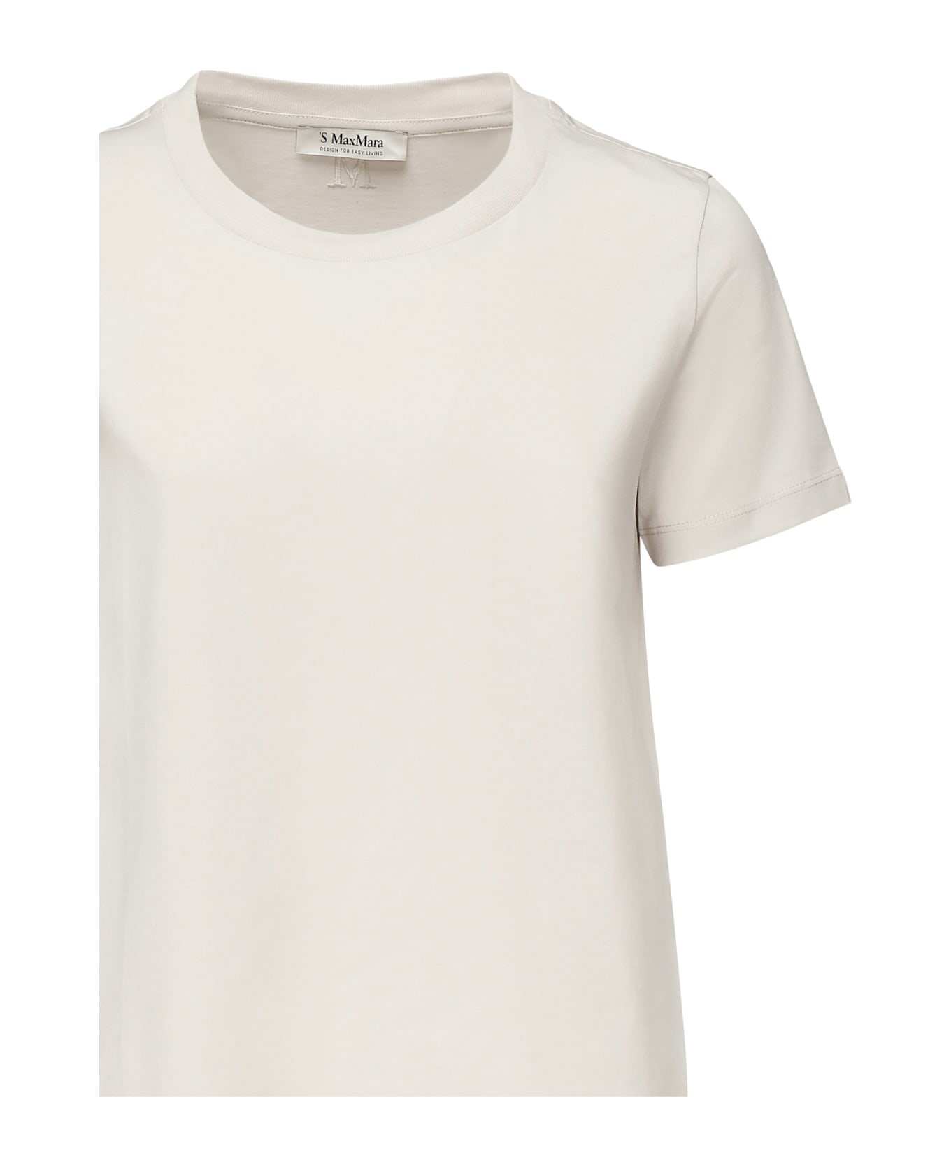 
S Max Mara Cotton T-shirt - White