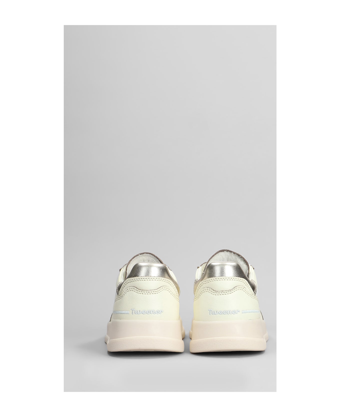 GHOUD Tweener Sneakers In Beige Leather - beige