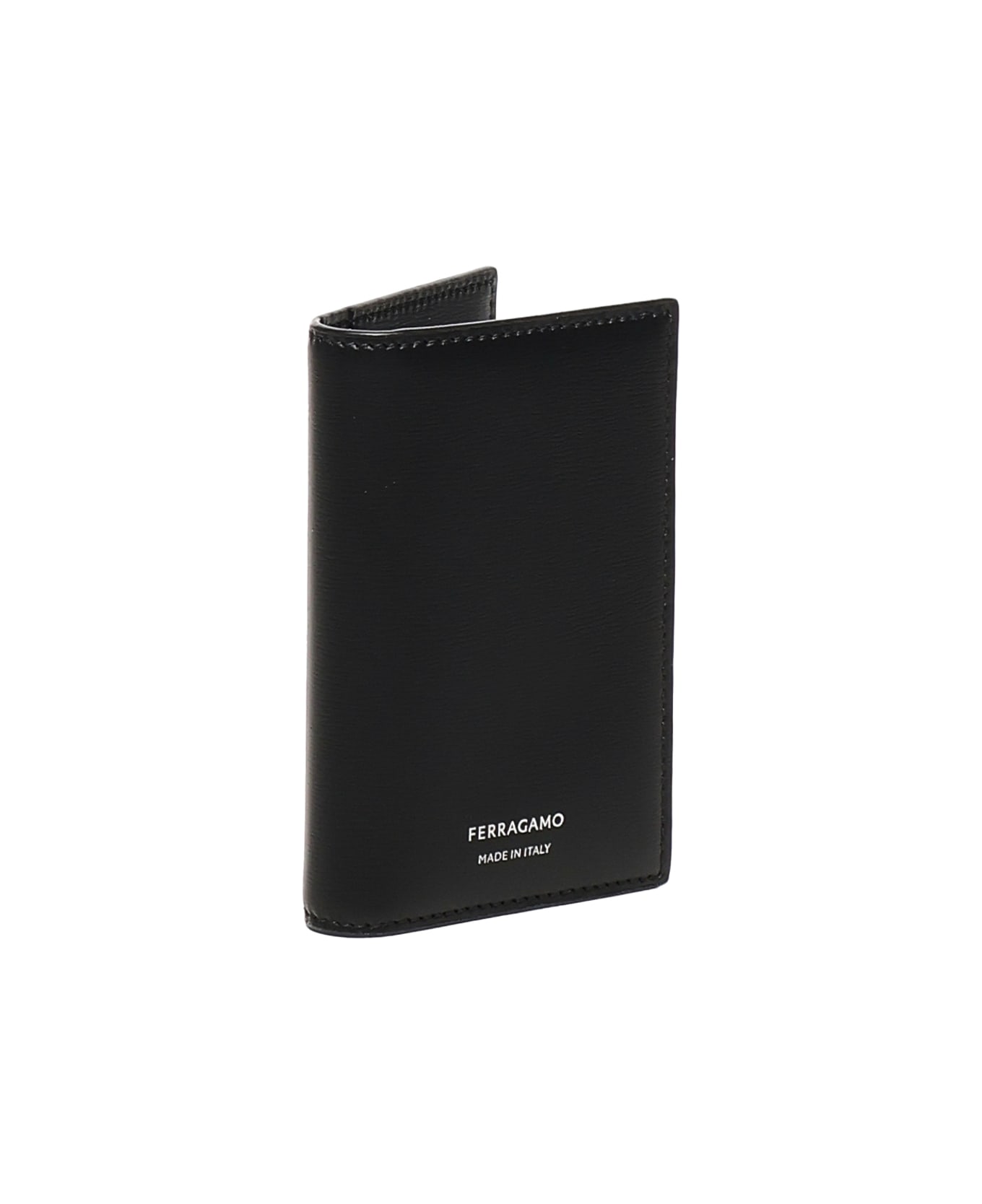 Ferragamo Gancini Organizer Wallet - Black