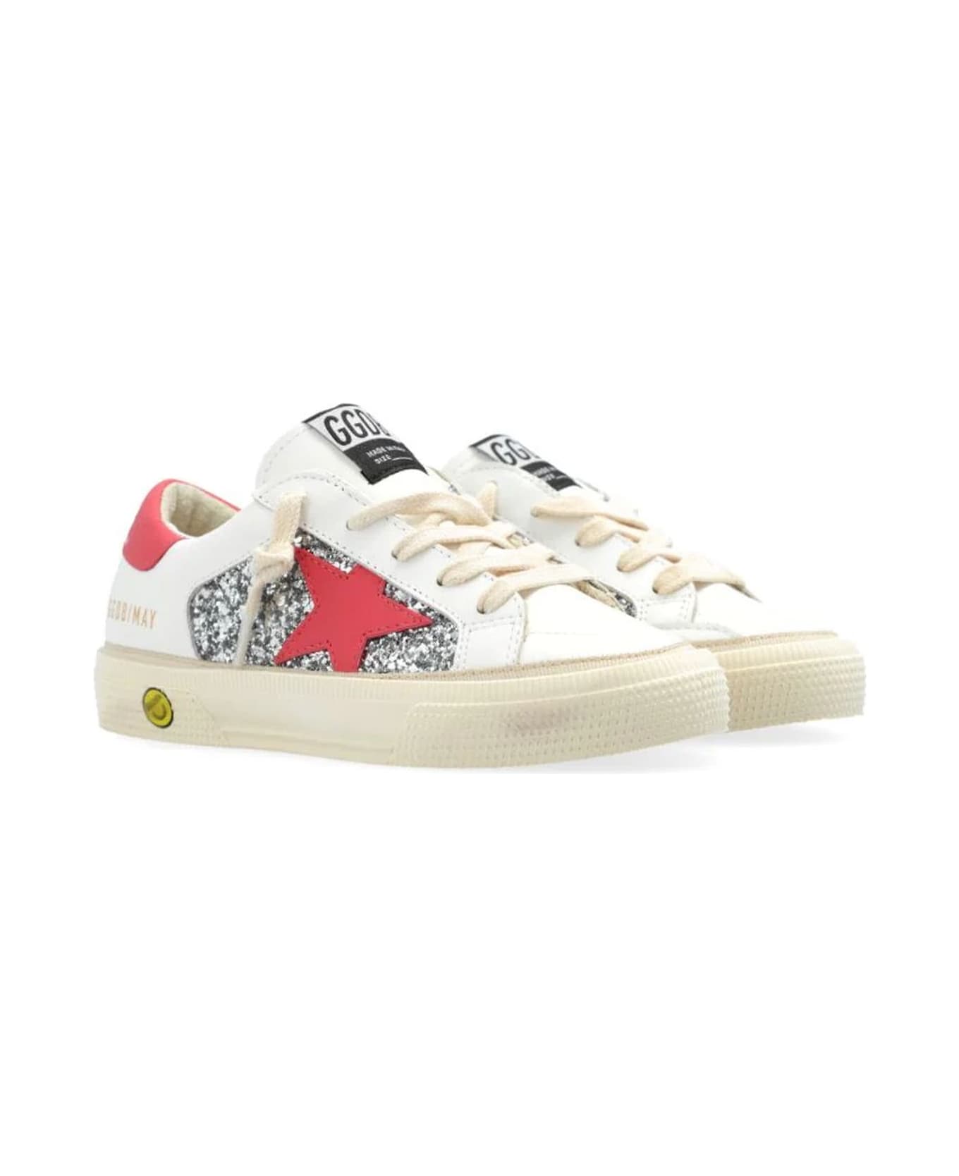 Golden Goose Kids Sneakers White - White