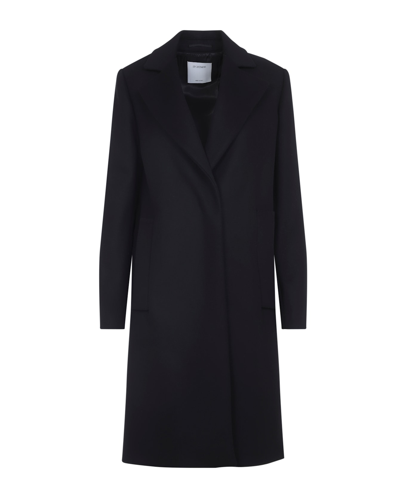 SportMax Ala Coat - Nero