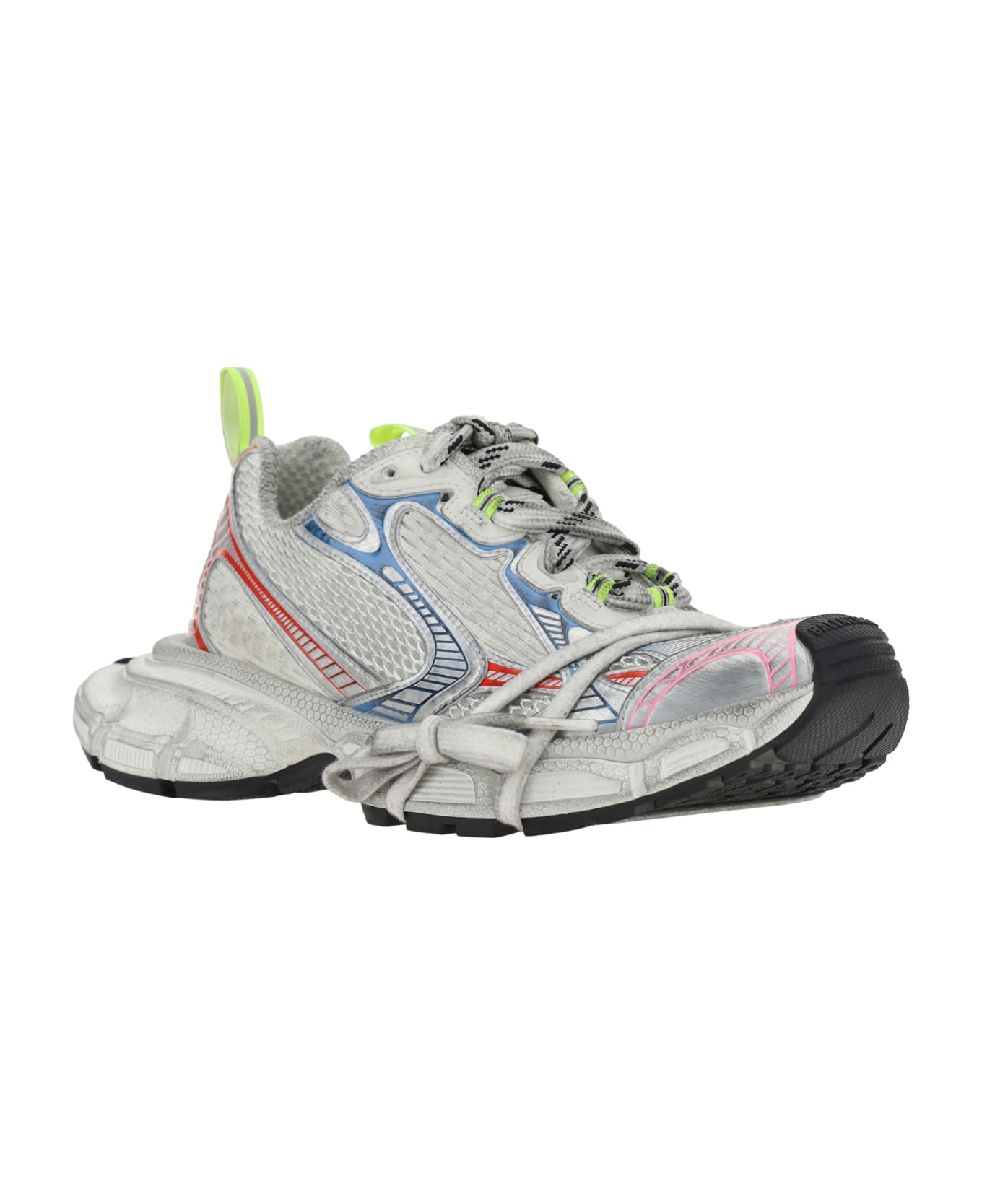 Balenciaga 3xl Sneakers - White/red/blue