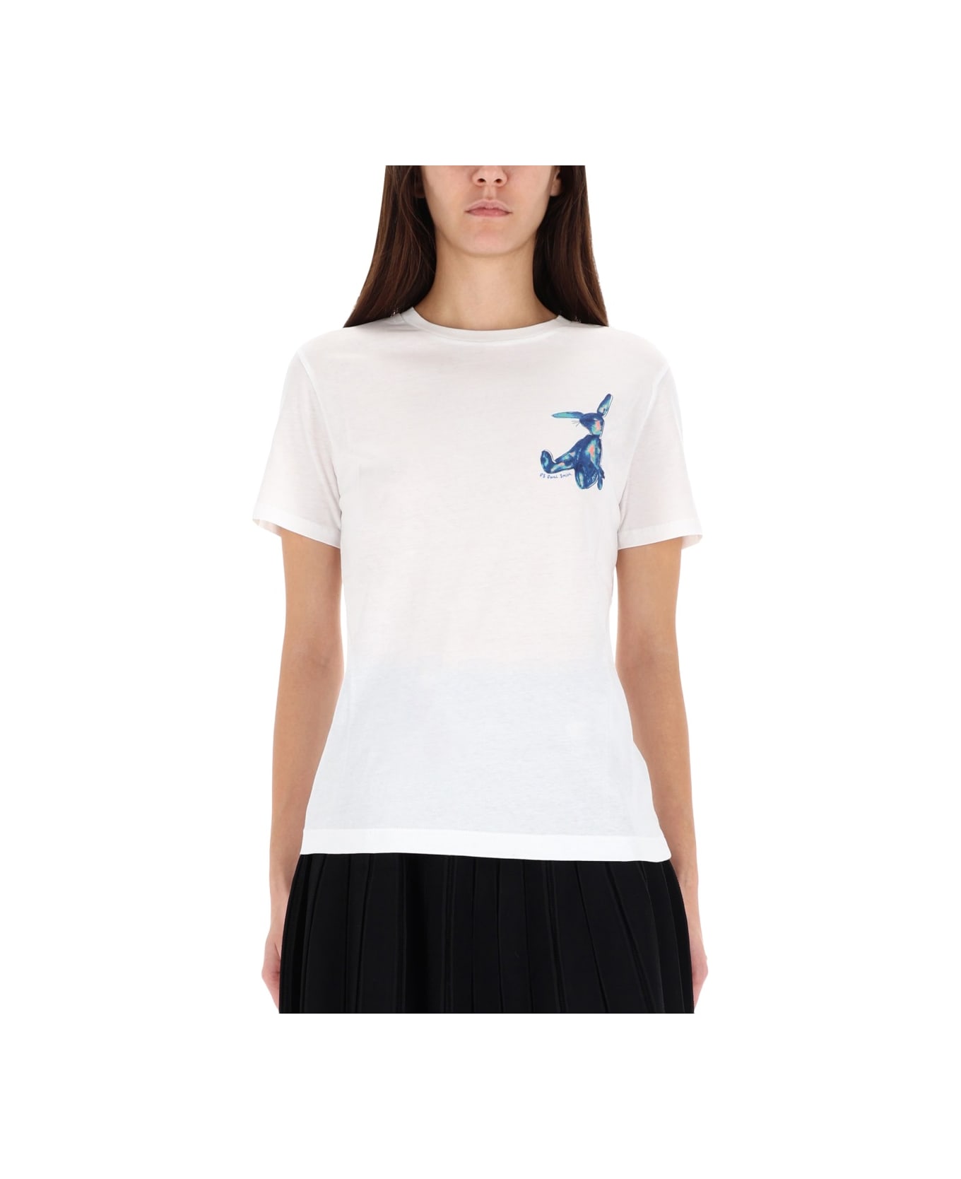 Paul Smith "toy Bunny" T-shirt - WHITE