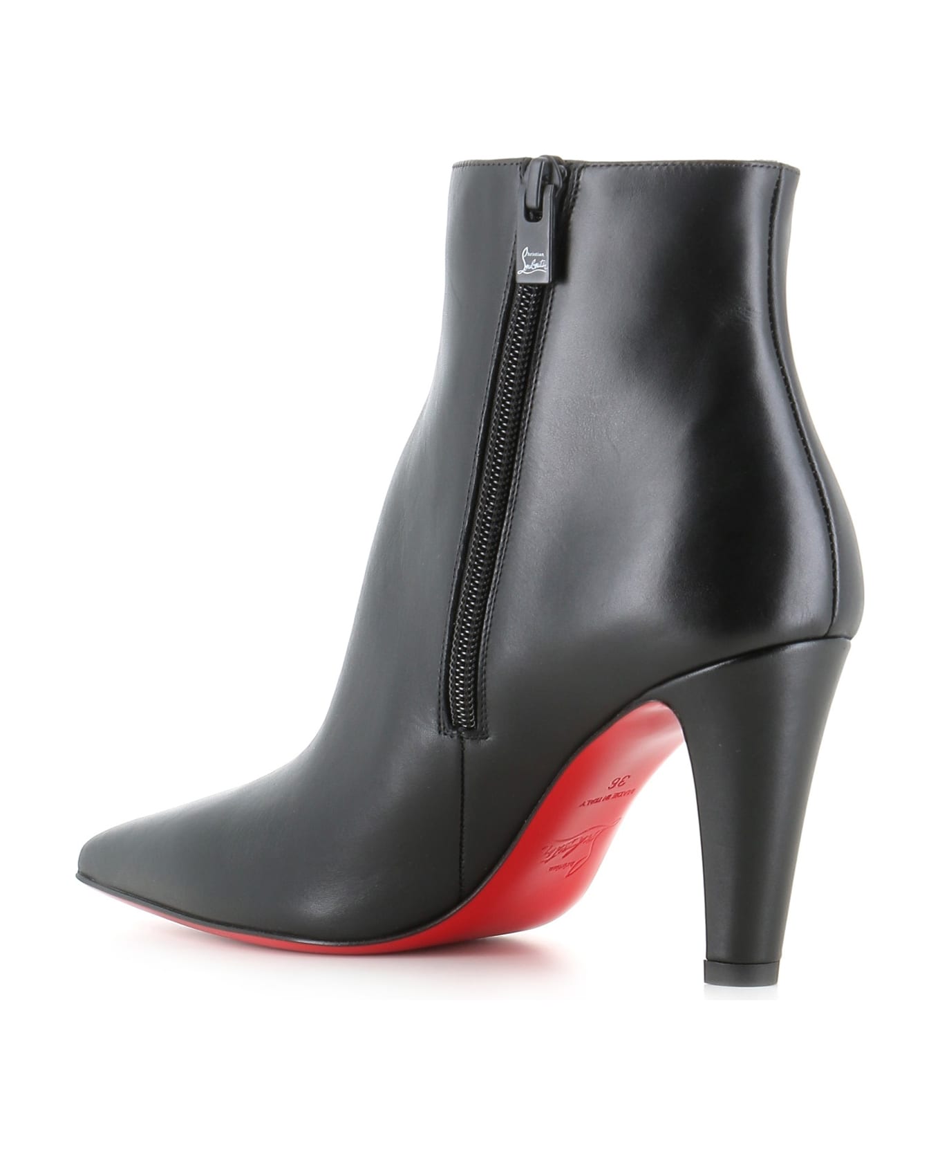 Christian Louboutin Ankle Boot Vibella Booty 85 - Black