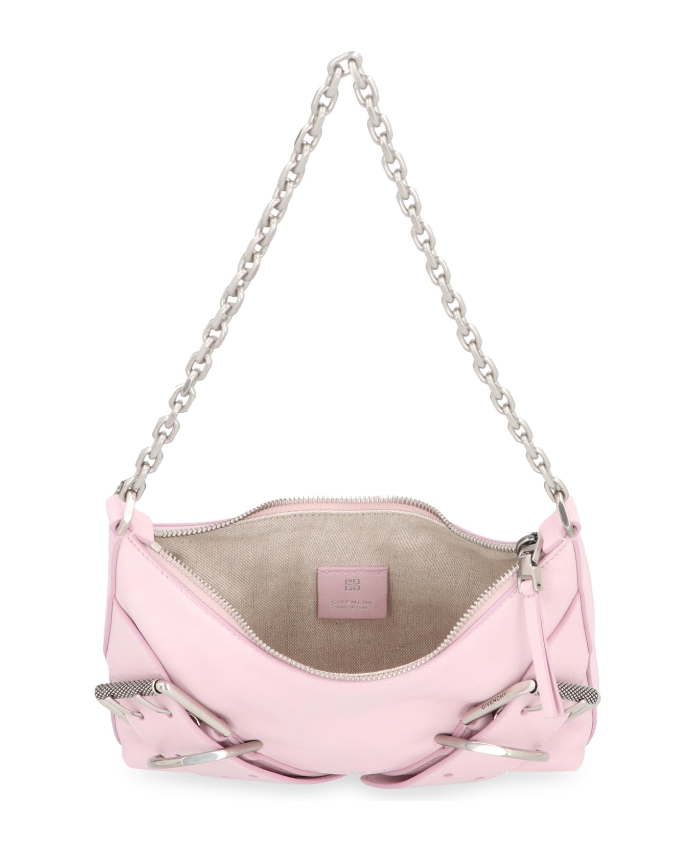 Givenchy Voyou Leather Shoulder Bag - Pink トートバッグ