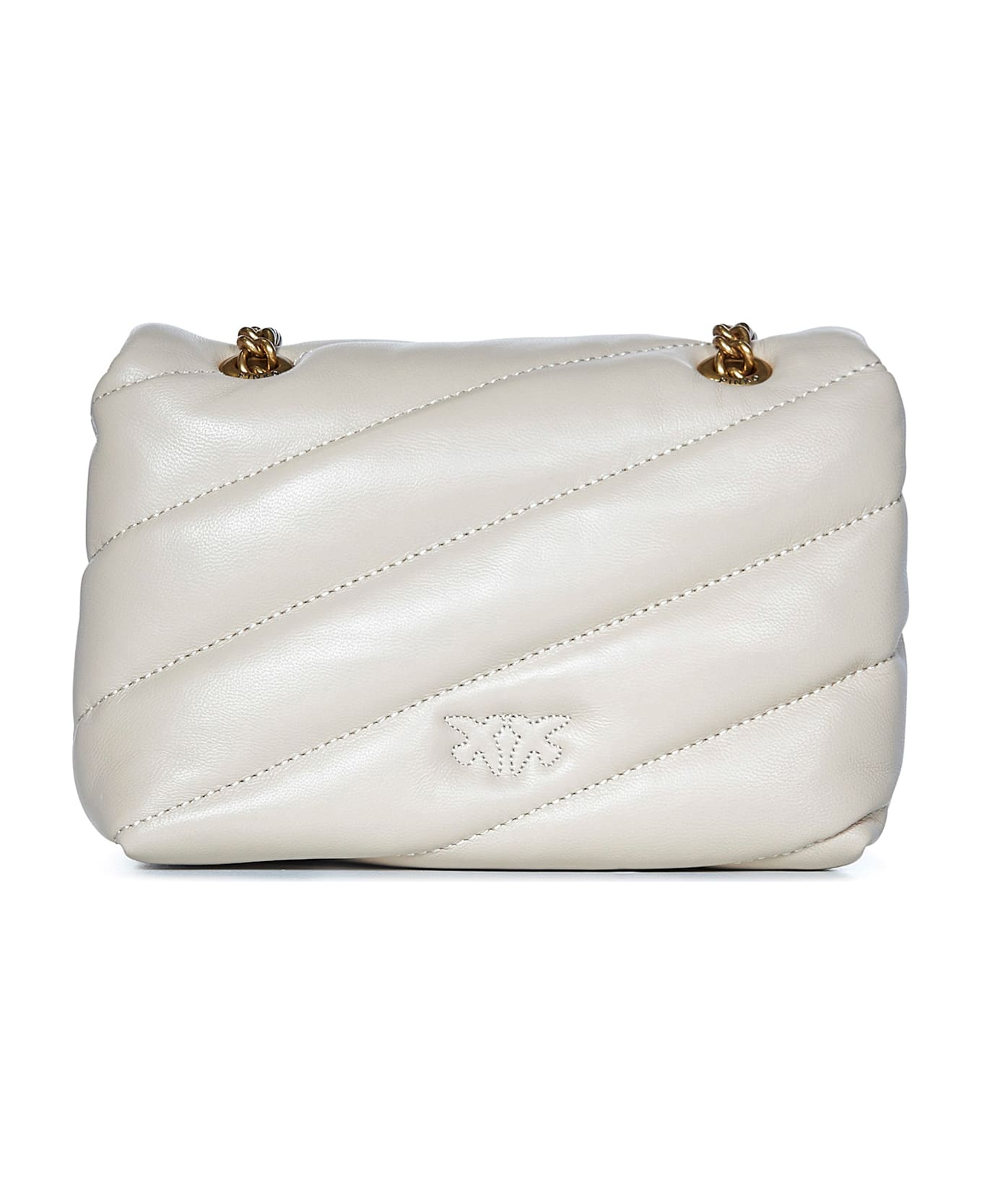 Pinko Love Baby Puff Shoulder Bag - Natural