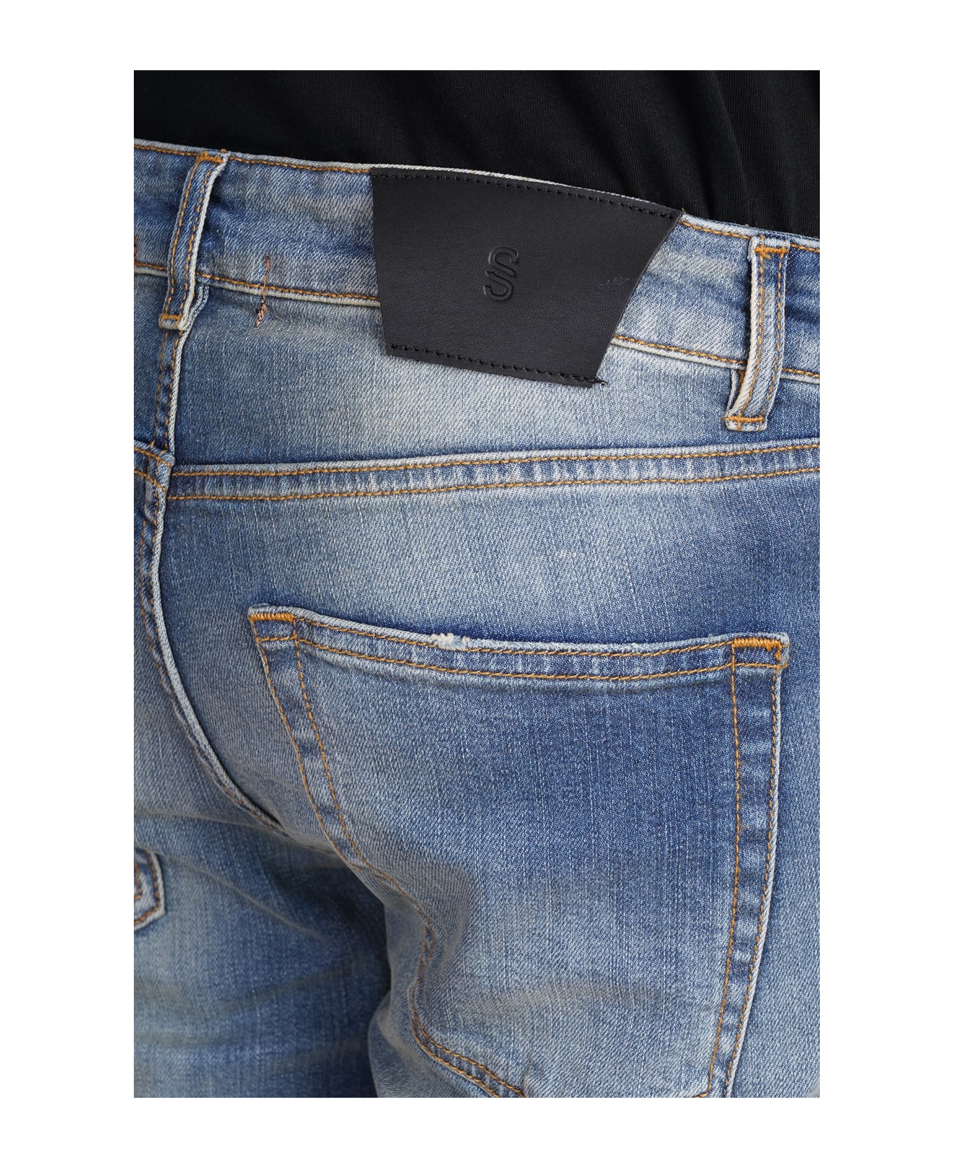 Salvatore Santoro Jeans In Blue Cotton - blue