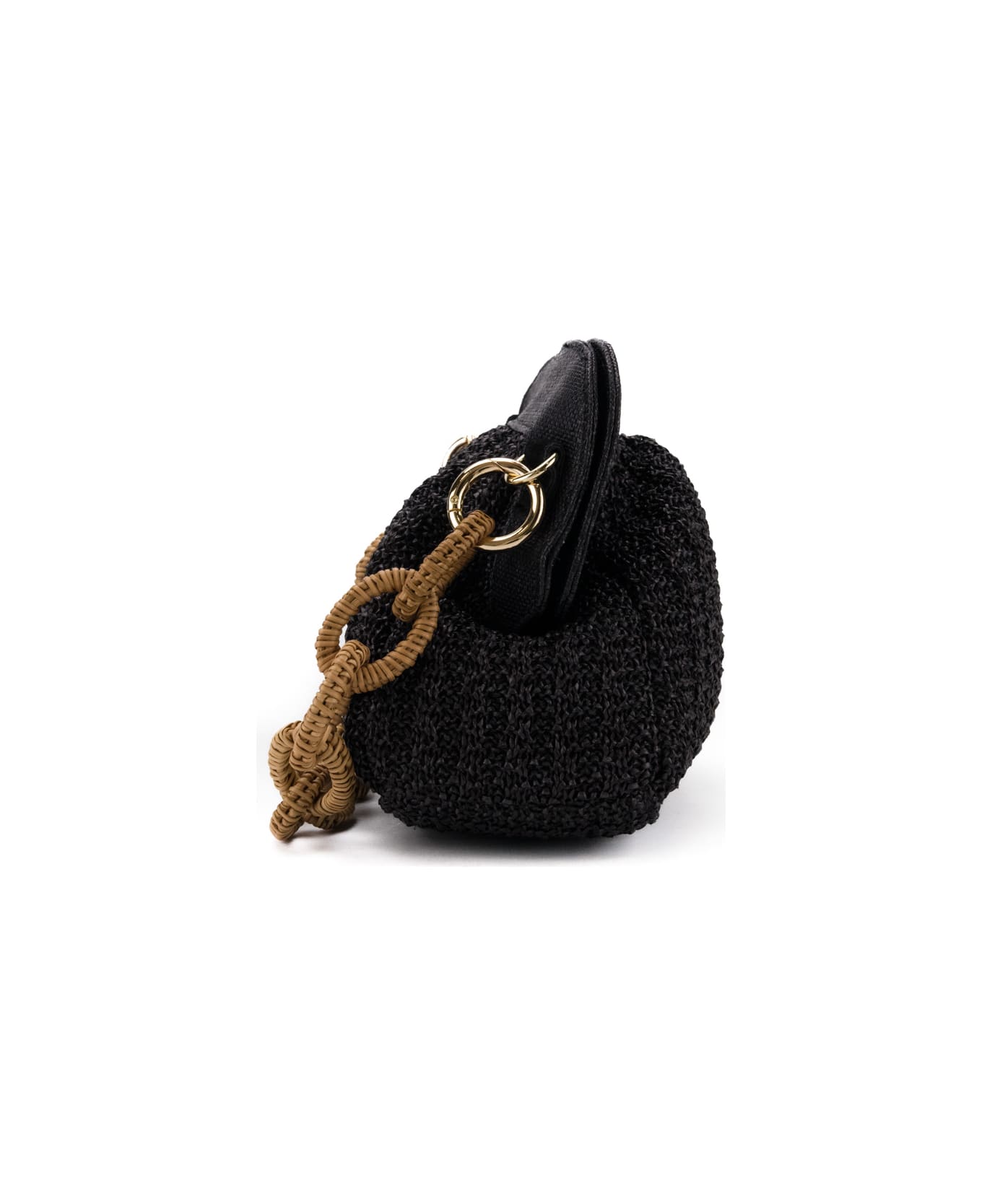 Viamailbag Lia Knit Clutch - Nero