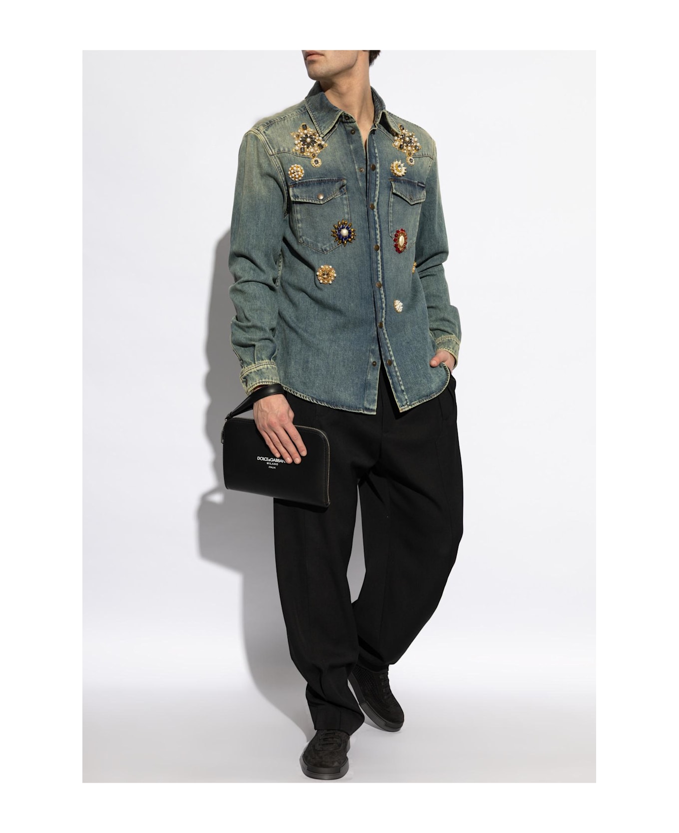 Dolce & Gabbana Sneakers Portofino - NERO/NERO