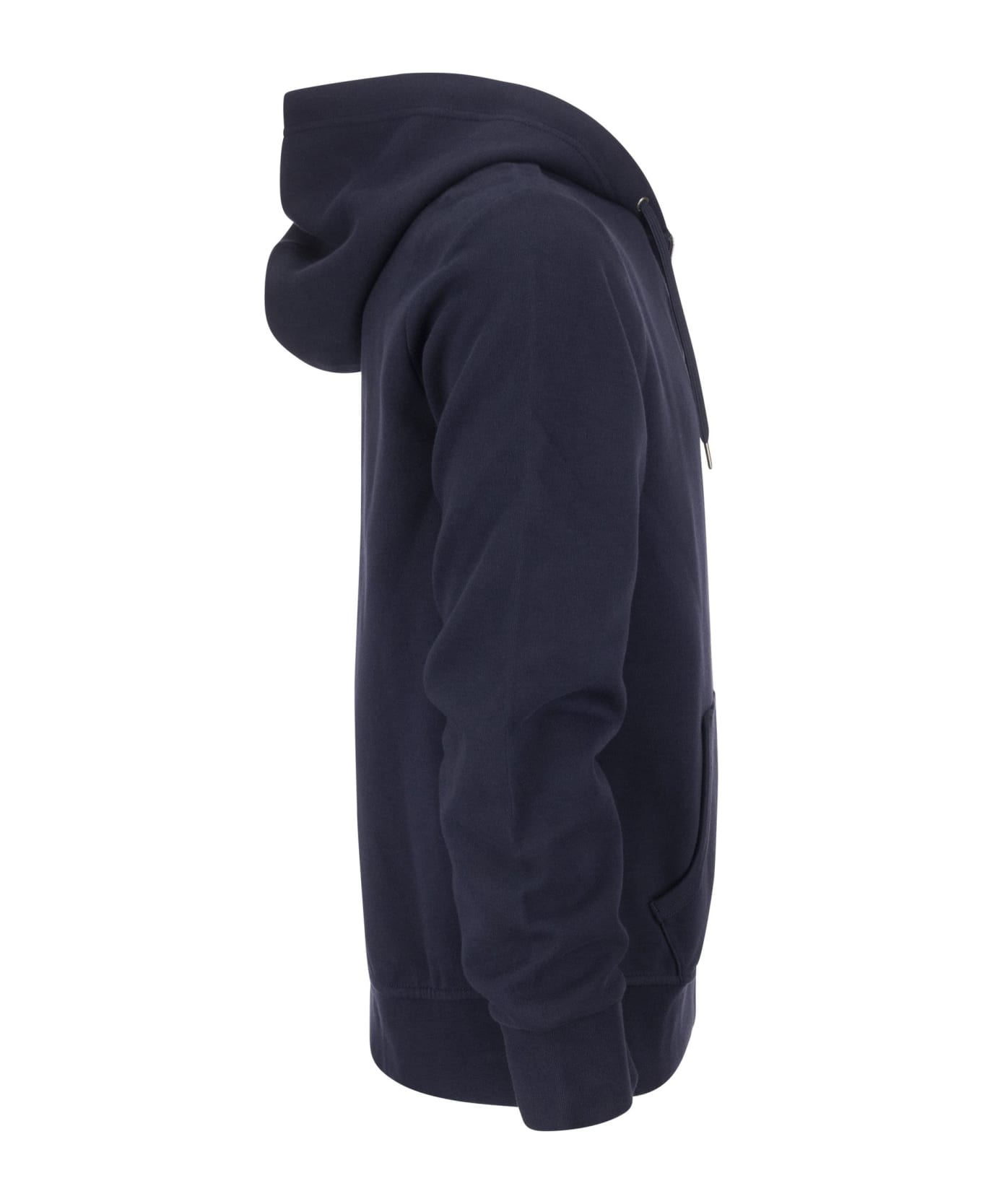 Polo Ralph Lauren Double-knit Hoodie - Navy Blue ニットウェア