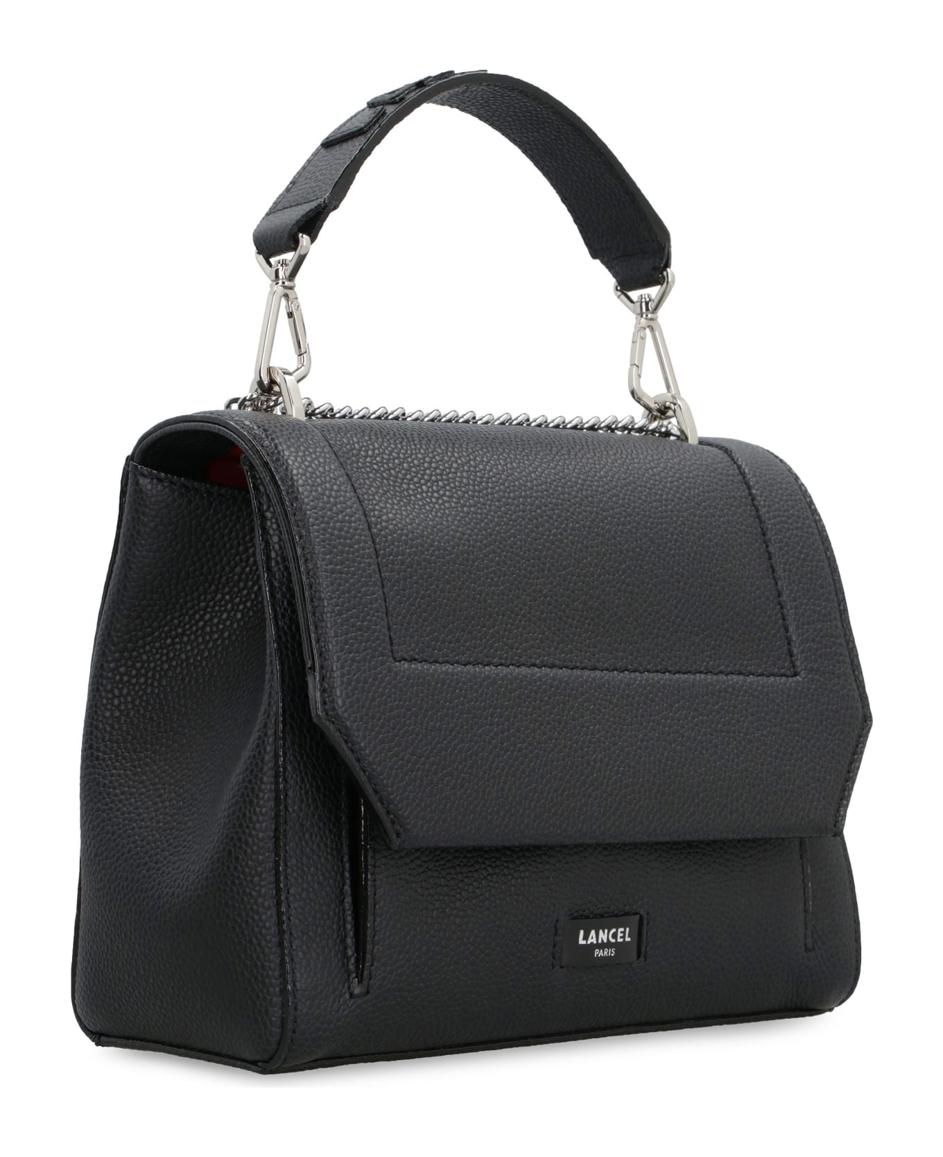 Lancel Ninon Leather Handbag - Black