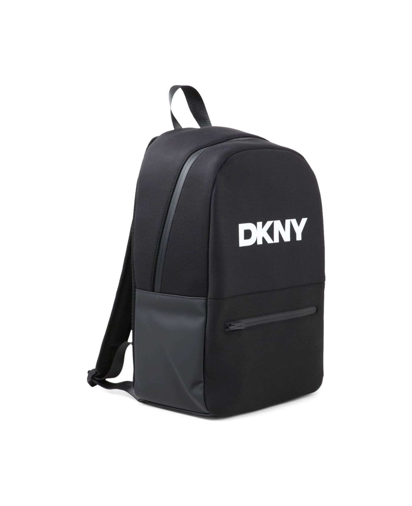 DKNY Logo Backpack - BLACK