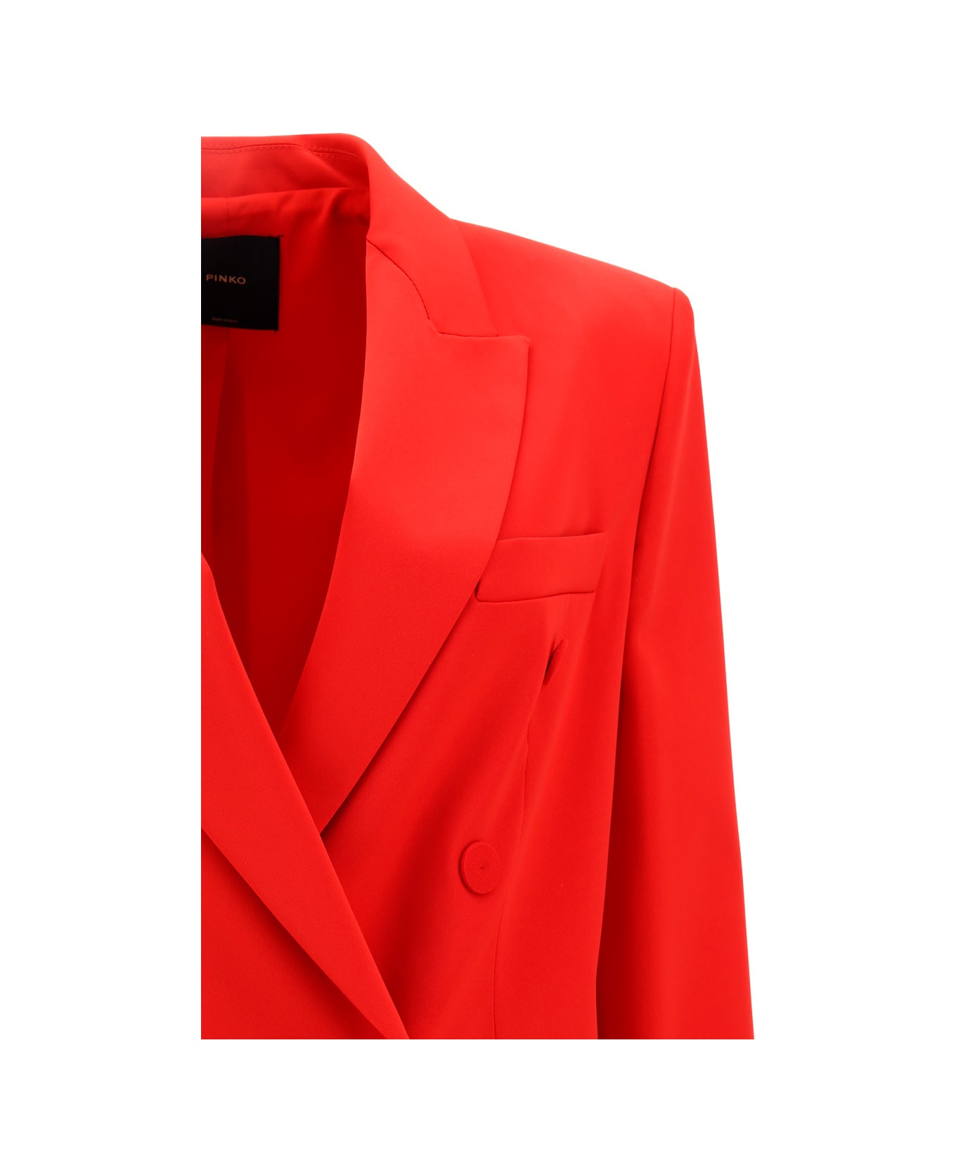 Pinko Jacket "elegant" Enver Satin - Rosso Formula