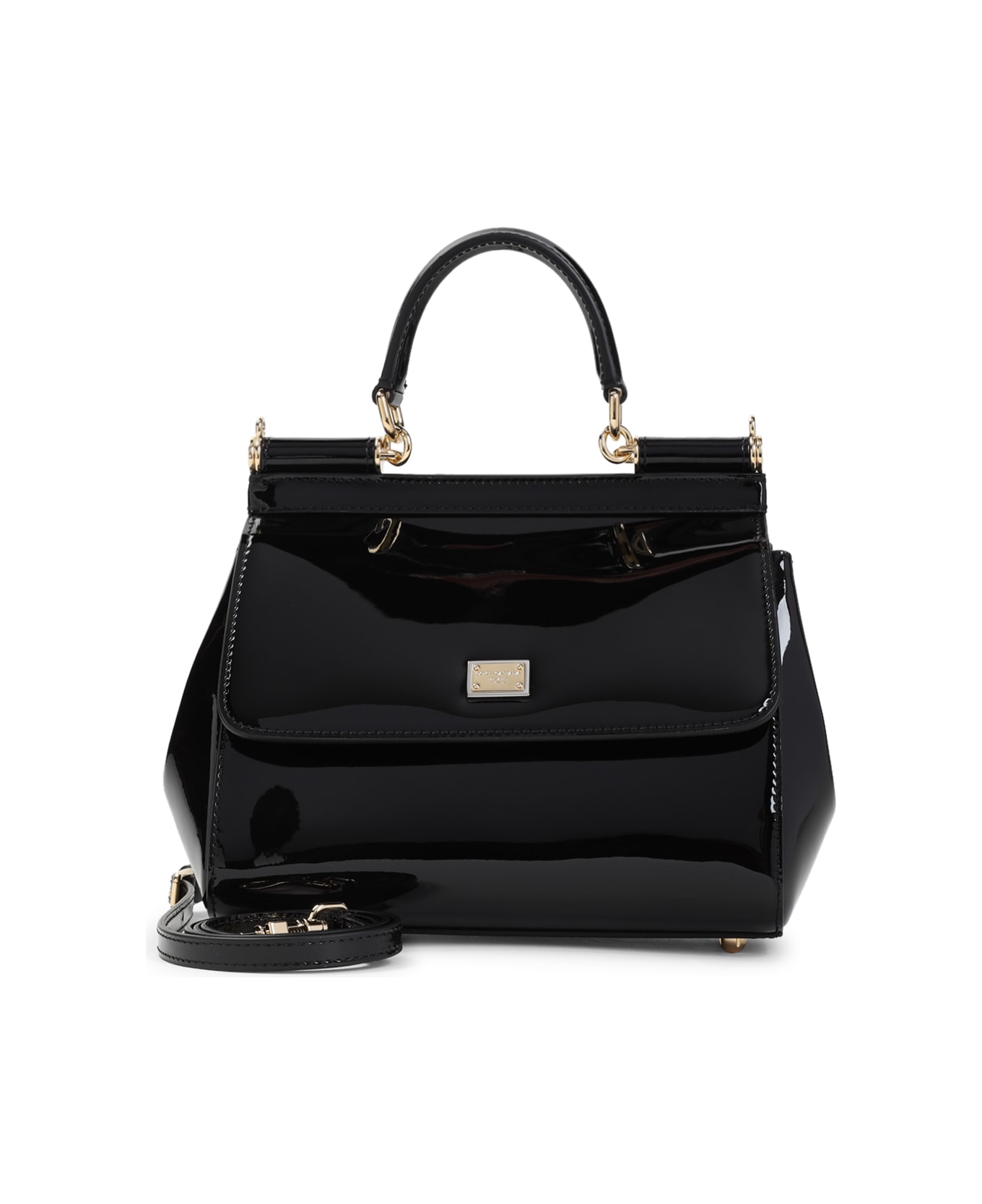 Dolce 
Gabbana Medium Sicily Handbag - Nero