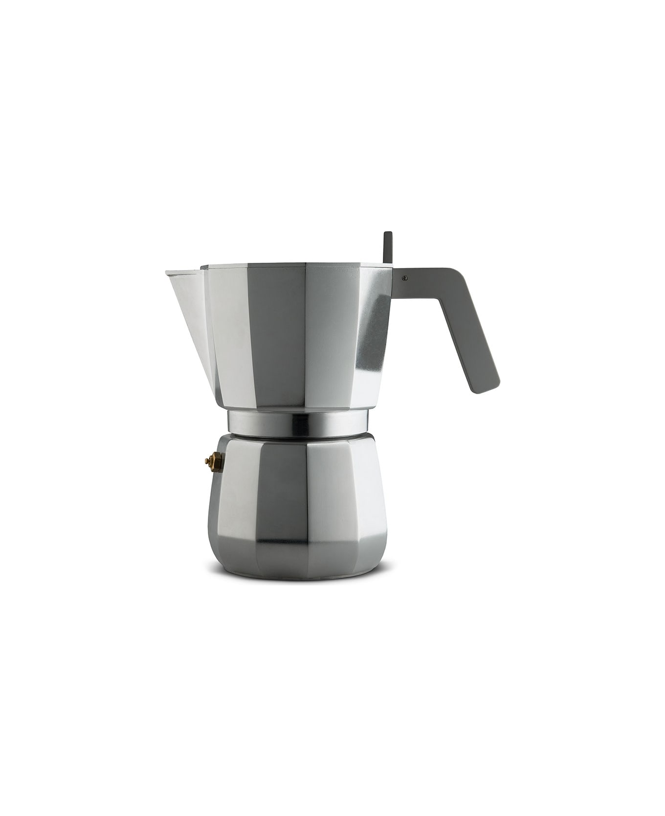 Alessi Moka Caffettiera 9 Tz Induzione - Alluminio