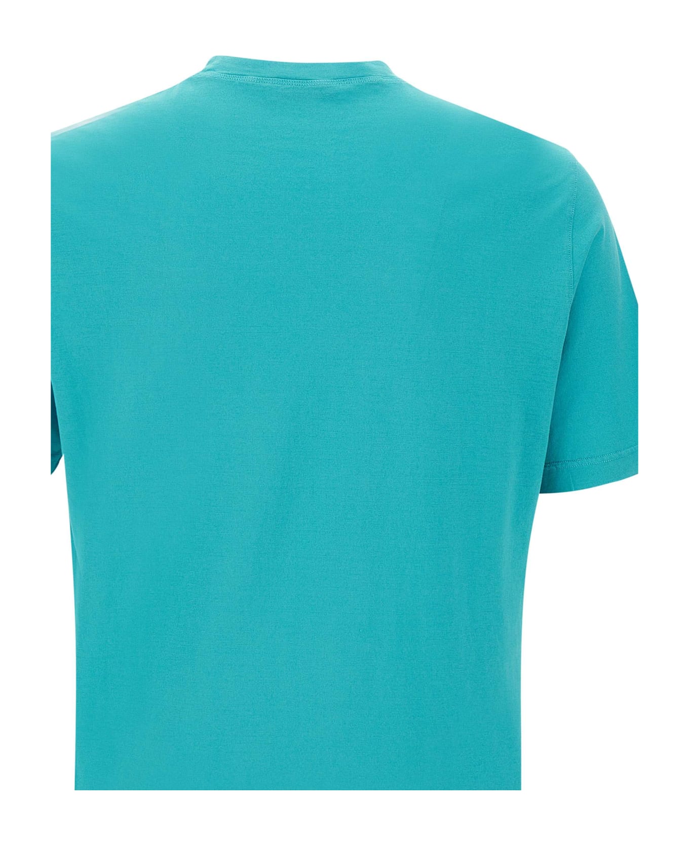 Filippo De Laurentiis Cotton Crepe T-shirt - LIGHT BLUE