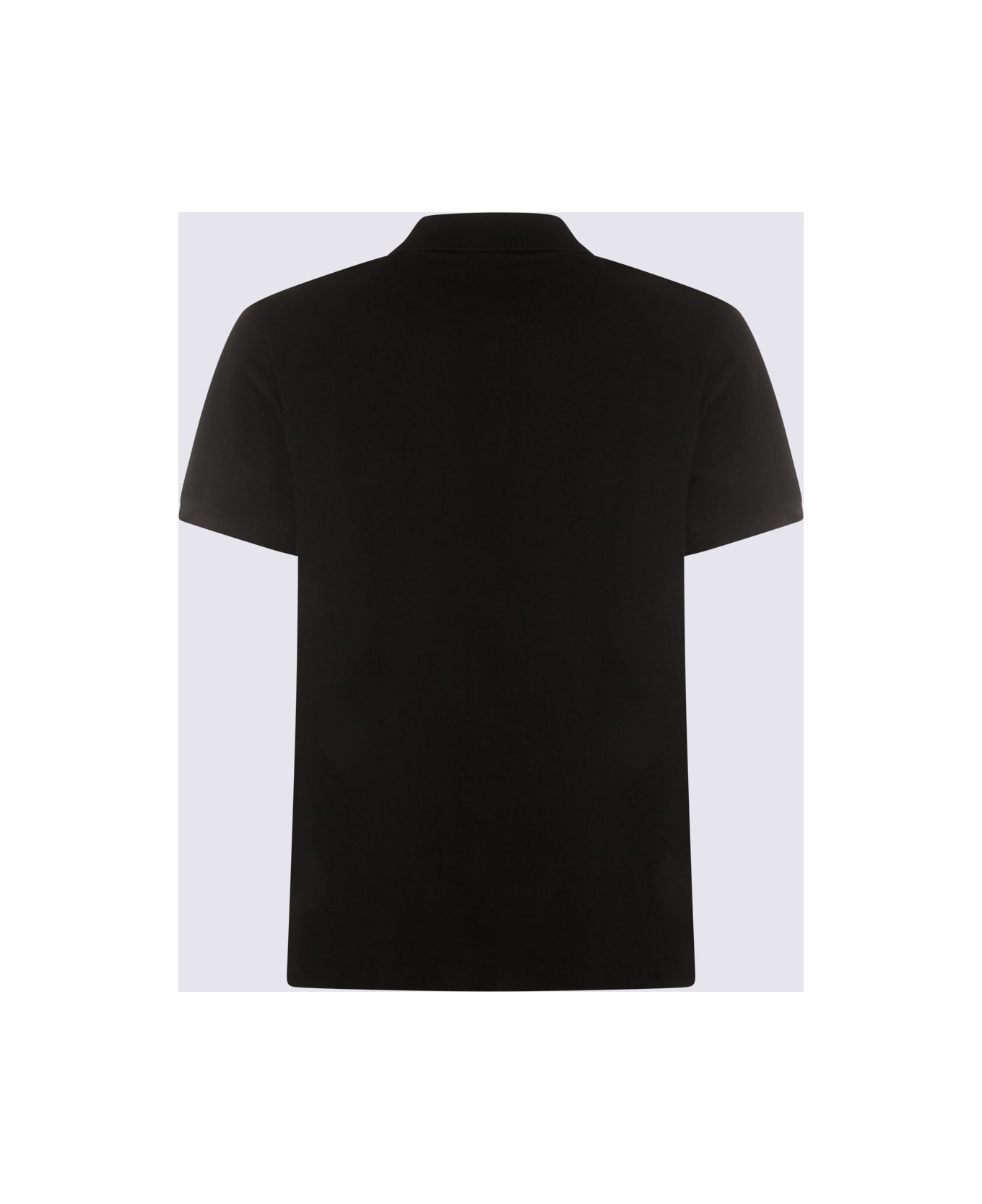 Etro Black Cotton Polo Shirt - Black