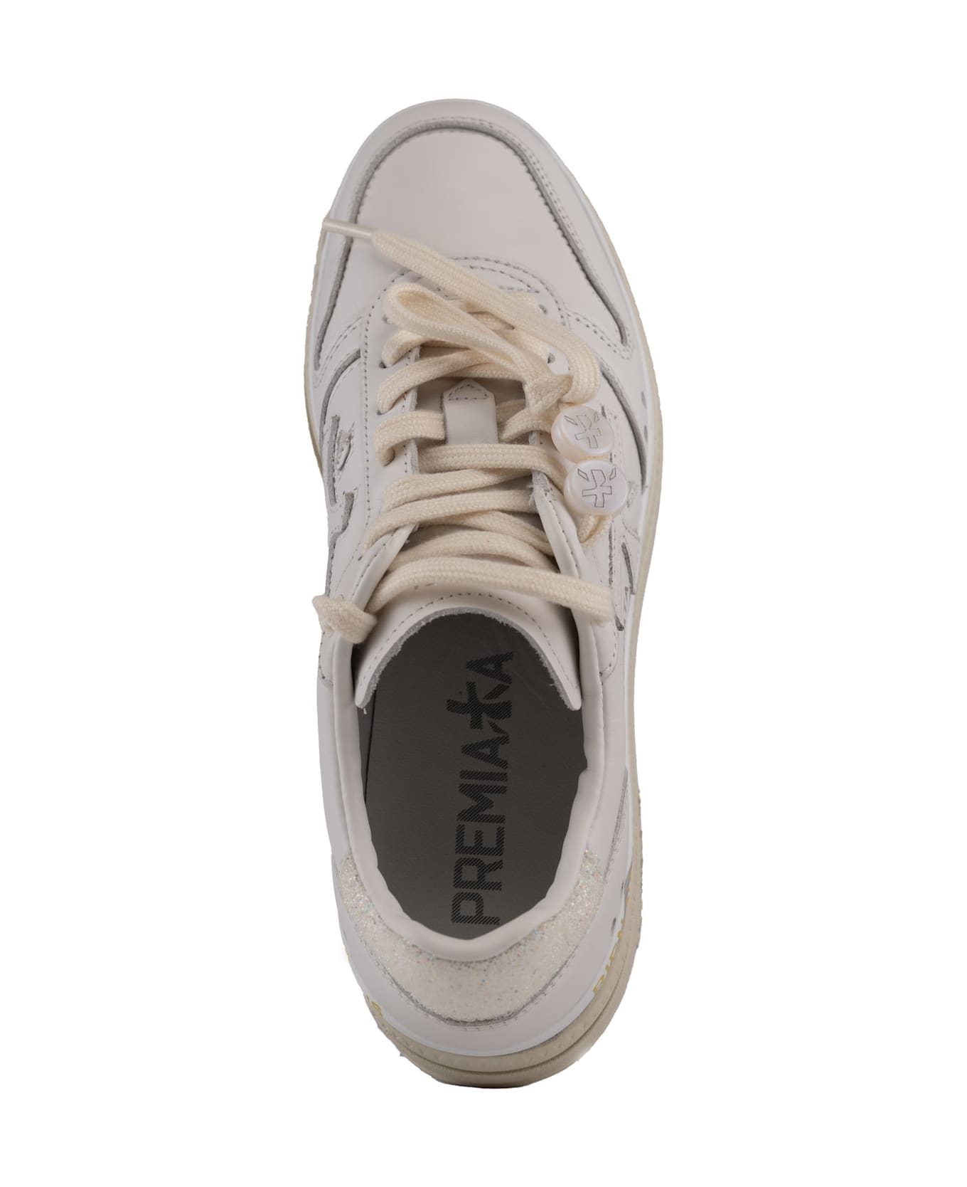 Premiata Micol 7010 Leather Sneakers - white