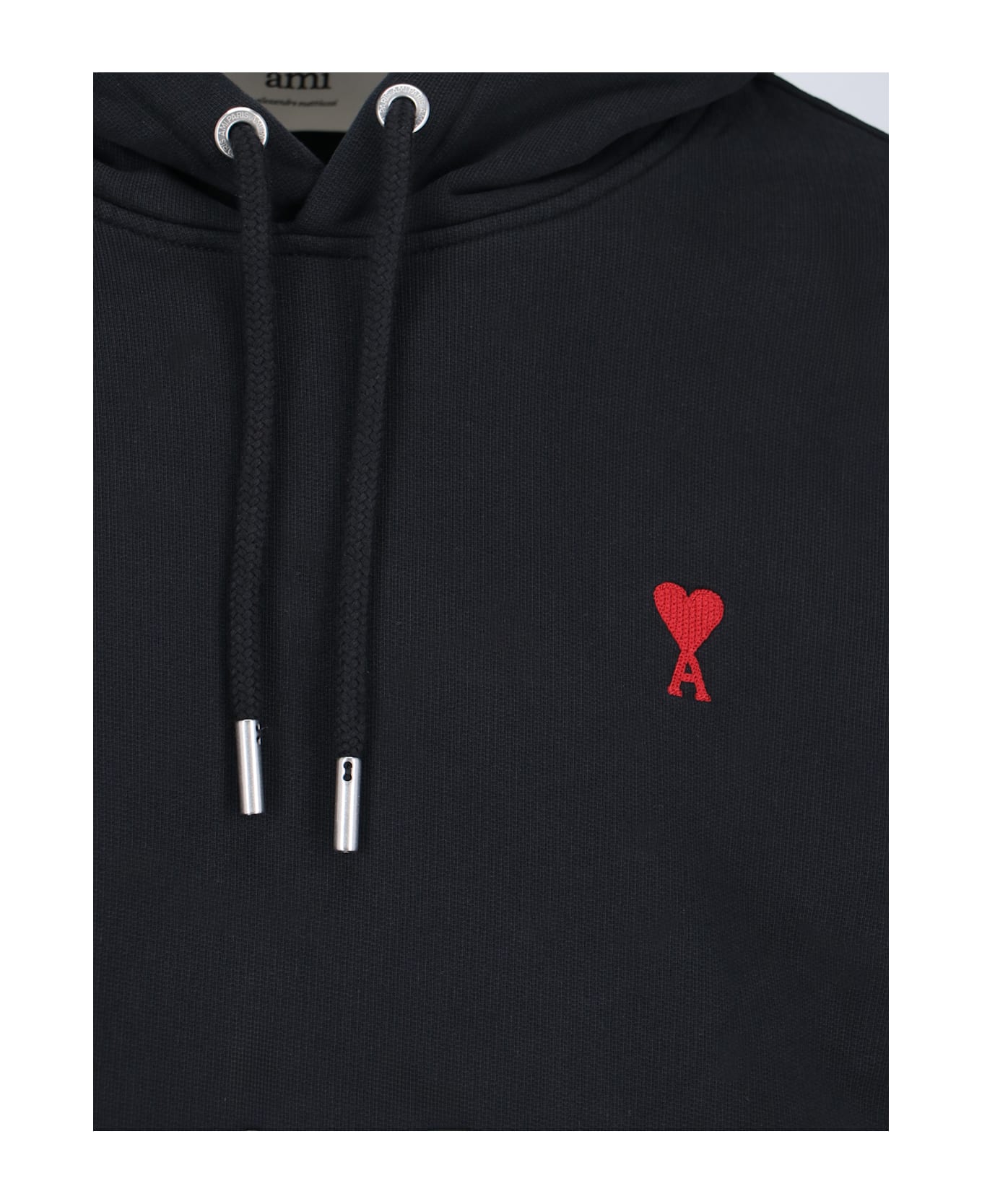 Ami Alexandre Mattiussi "ami De Coeur" Hoodie - Black  