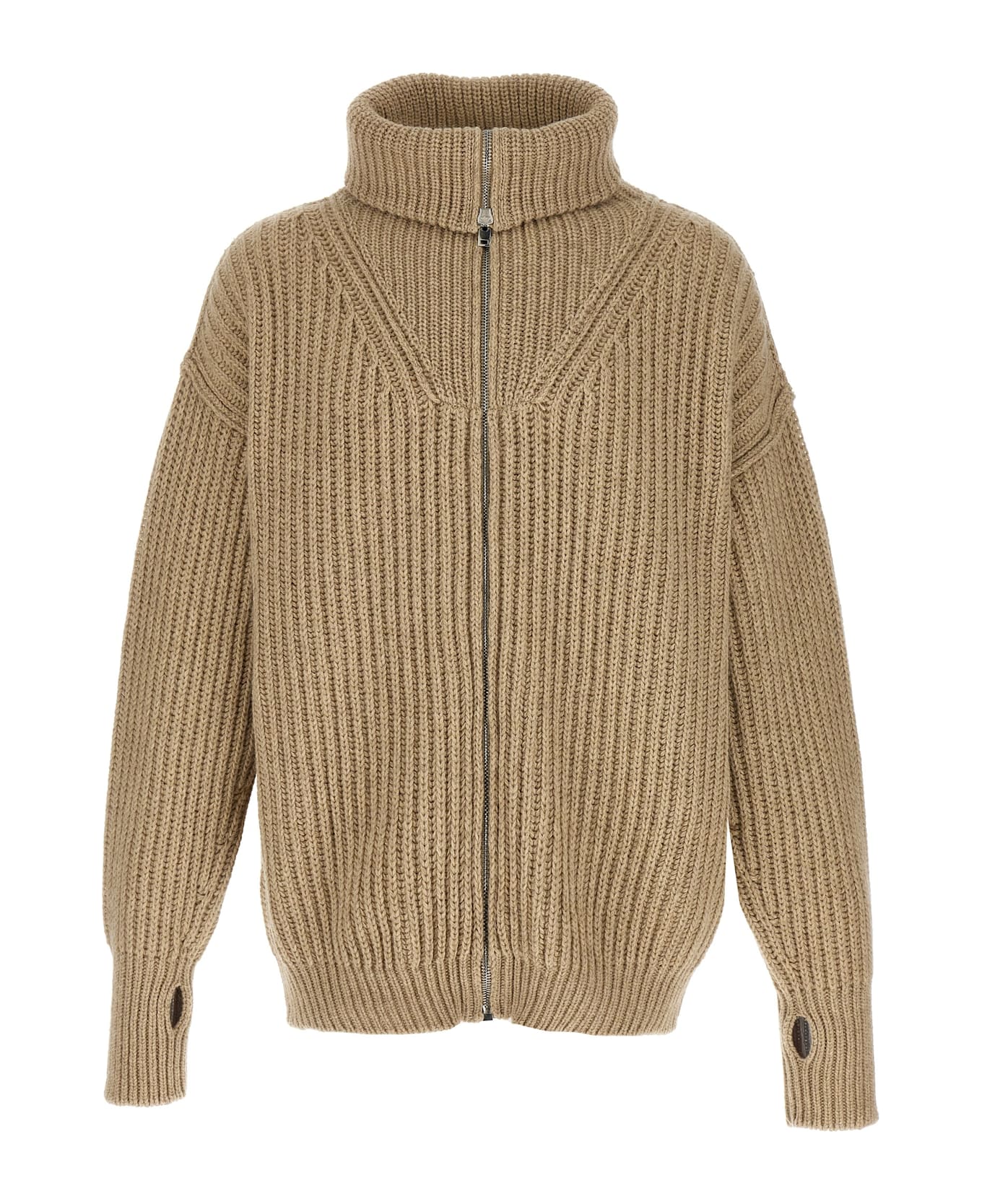 Lemaire Ribbed Cardigan - Beige