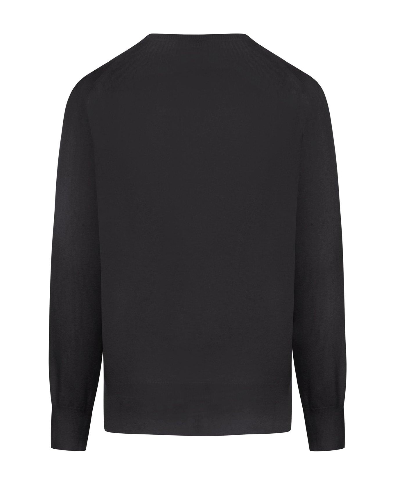 Totême Crewneck Knit Pullover - Black