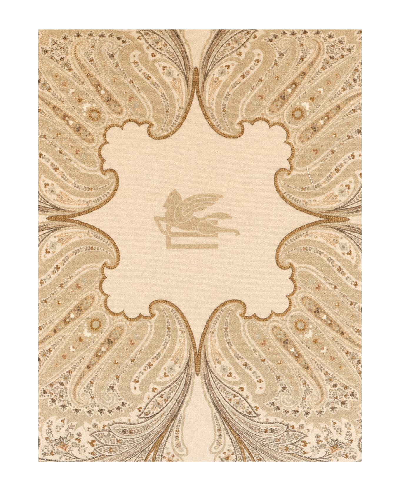 Etro Velvet Pillow - Beige