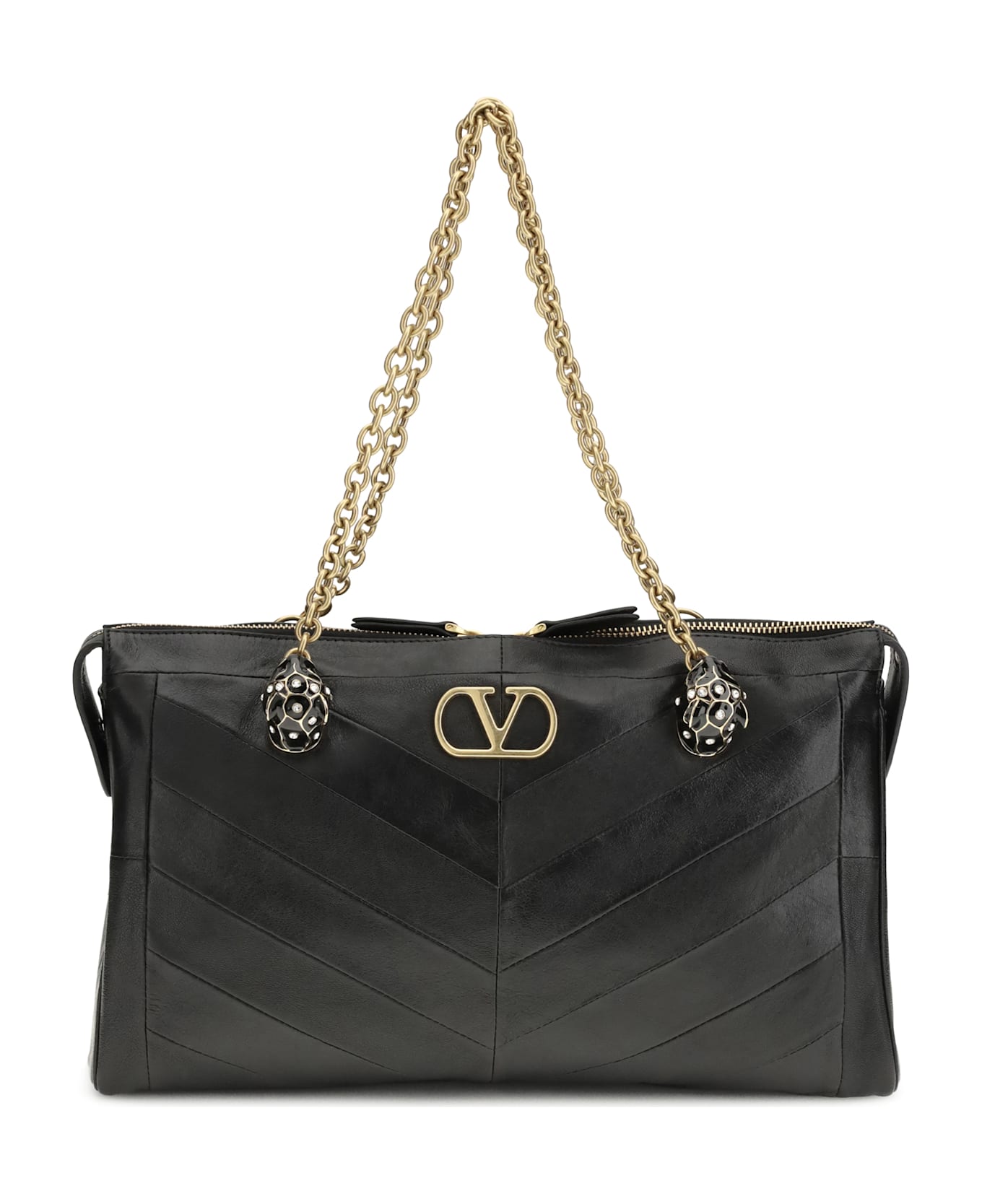 Valentino Garavani Growl Medium Leather Bag