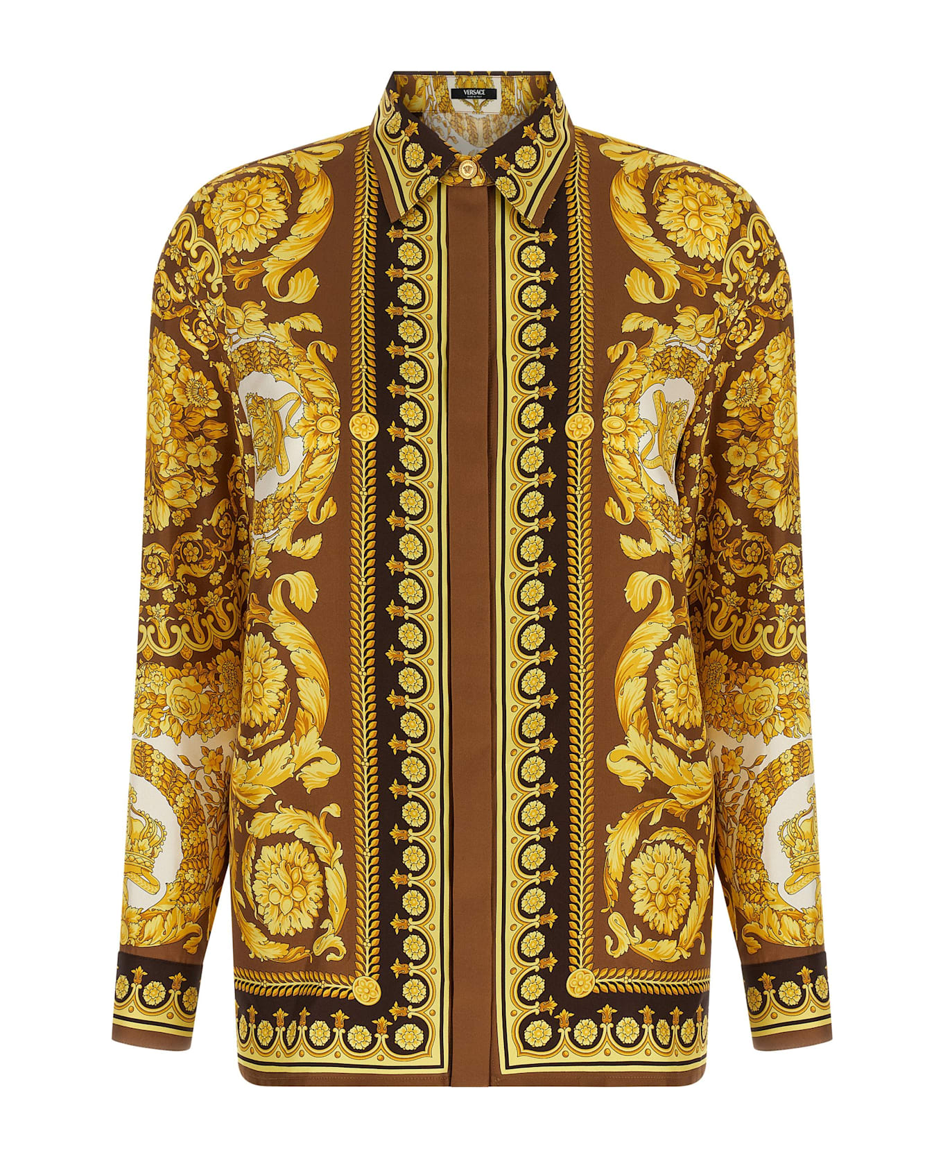 Versace 
barocco
 Shirt - Gold