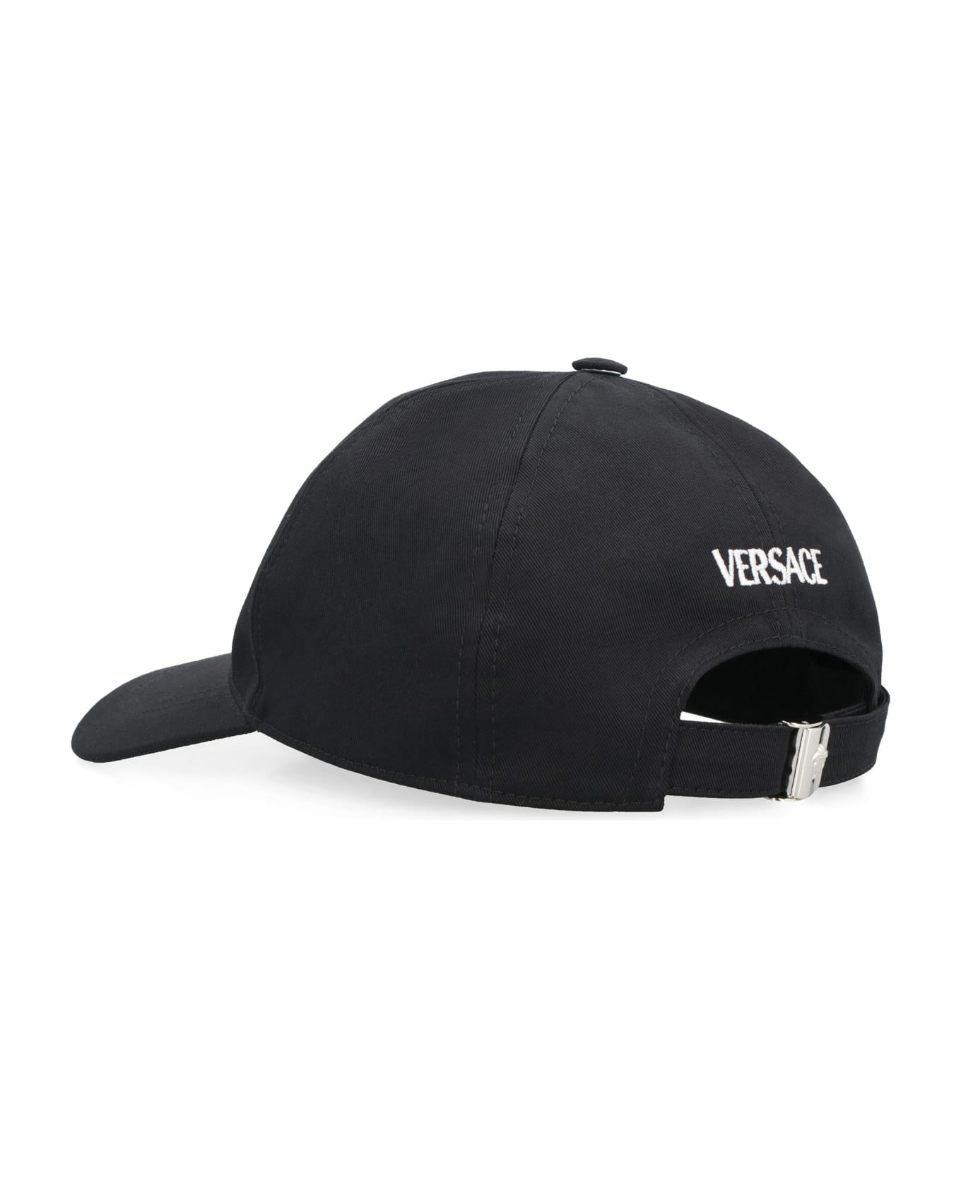 Versace Logo Baseball Cap - BLACK
